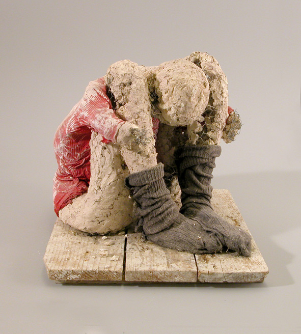 Kunstverk og foto: Elisabeth Steen, "Uten tittel", 1986, div. material