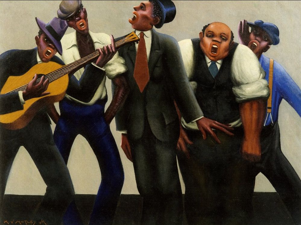 The Jazz Singers (1934) by Archibald Motley