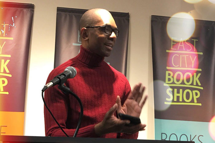 At East City Books, Washington DC, February 10, 2017