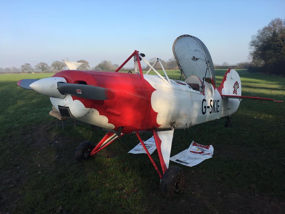 With the wings removed (with a spanner) ready for transit
