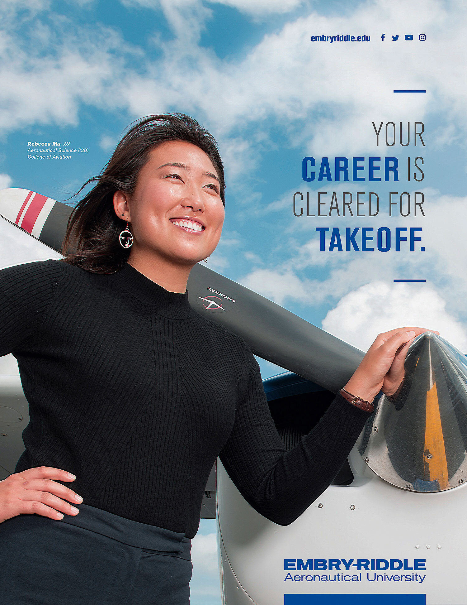 Embry-Riddle advertising portrait
