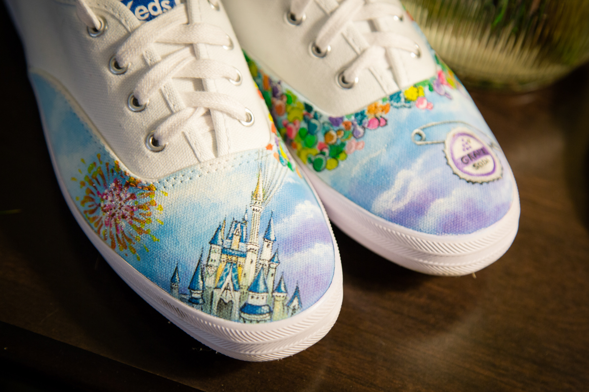 Lindsey even had Disney shoes!