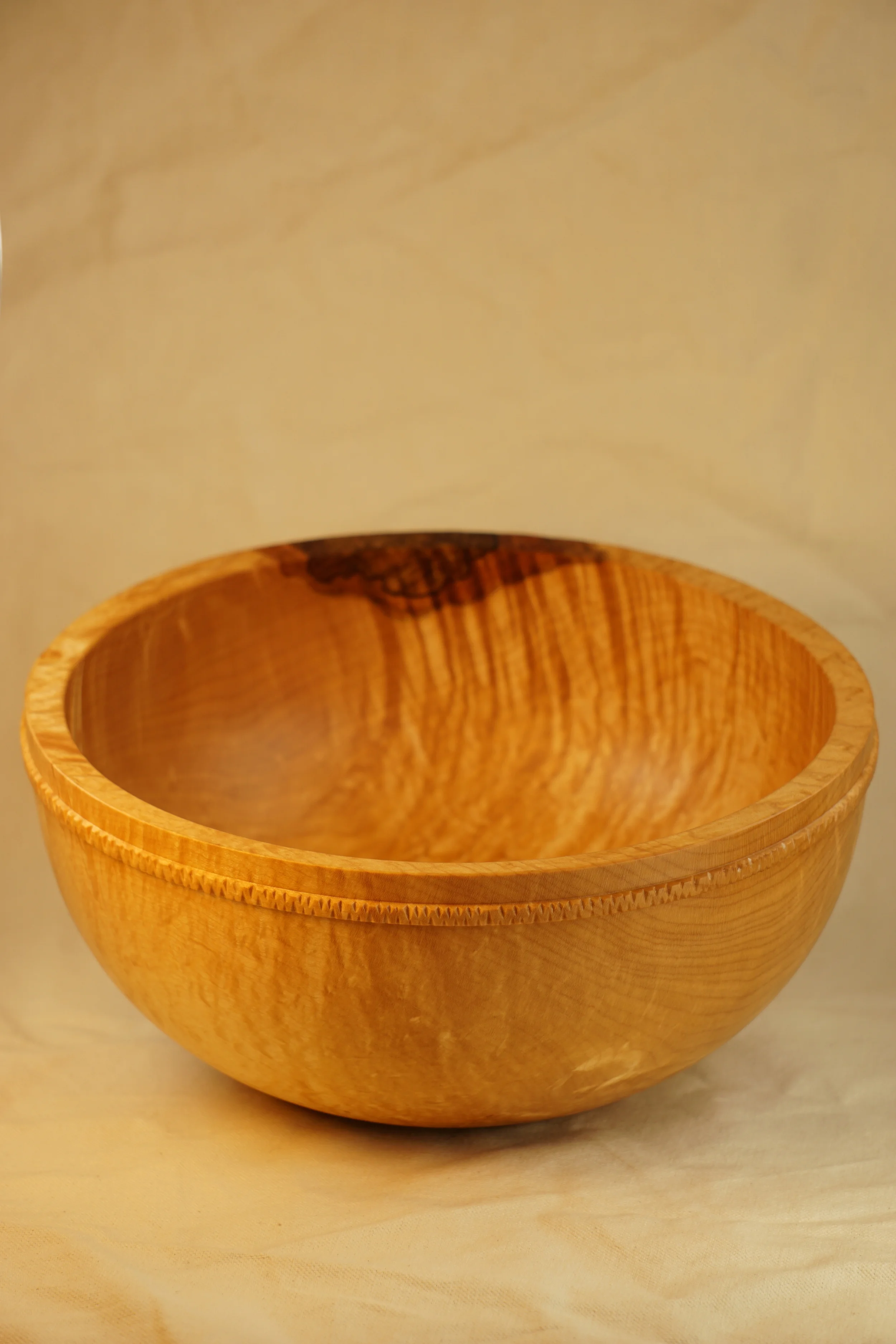 Figured Maple Bowl #6