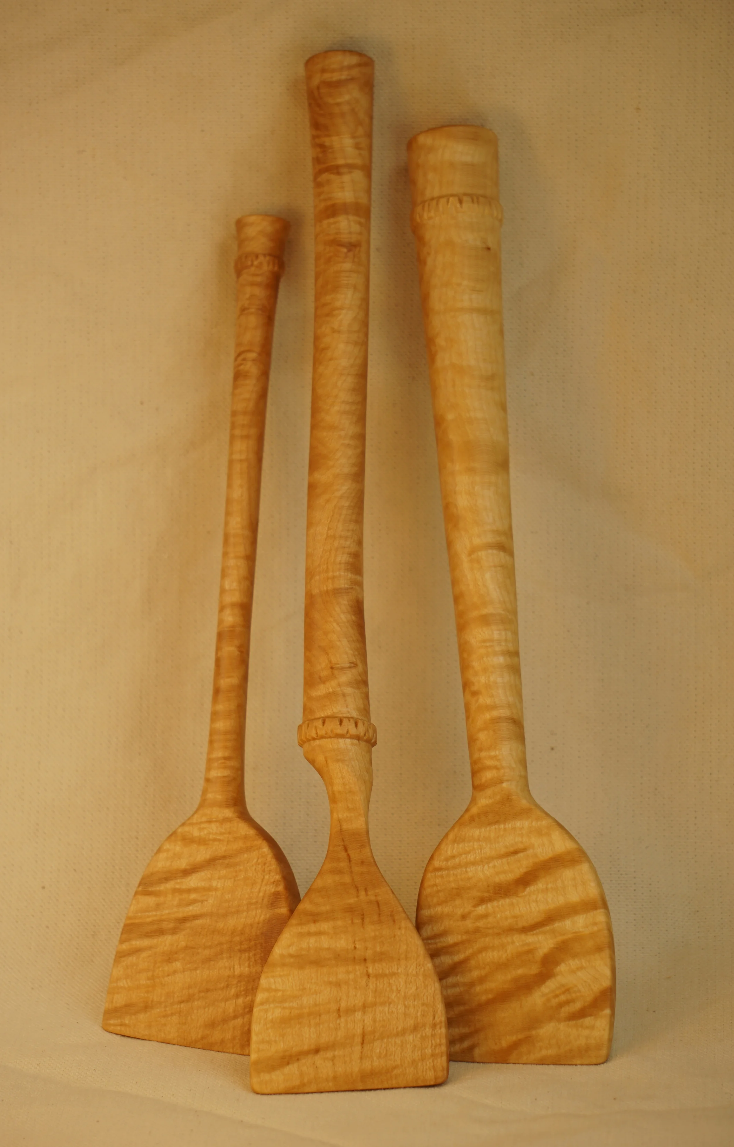 Figured Maple Spoons