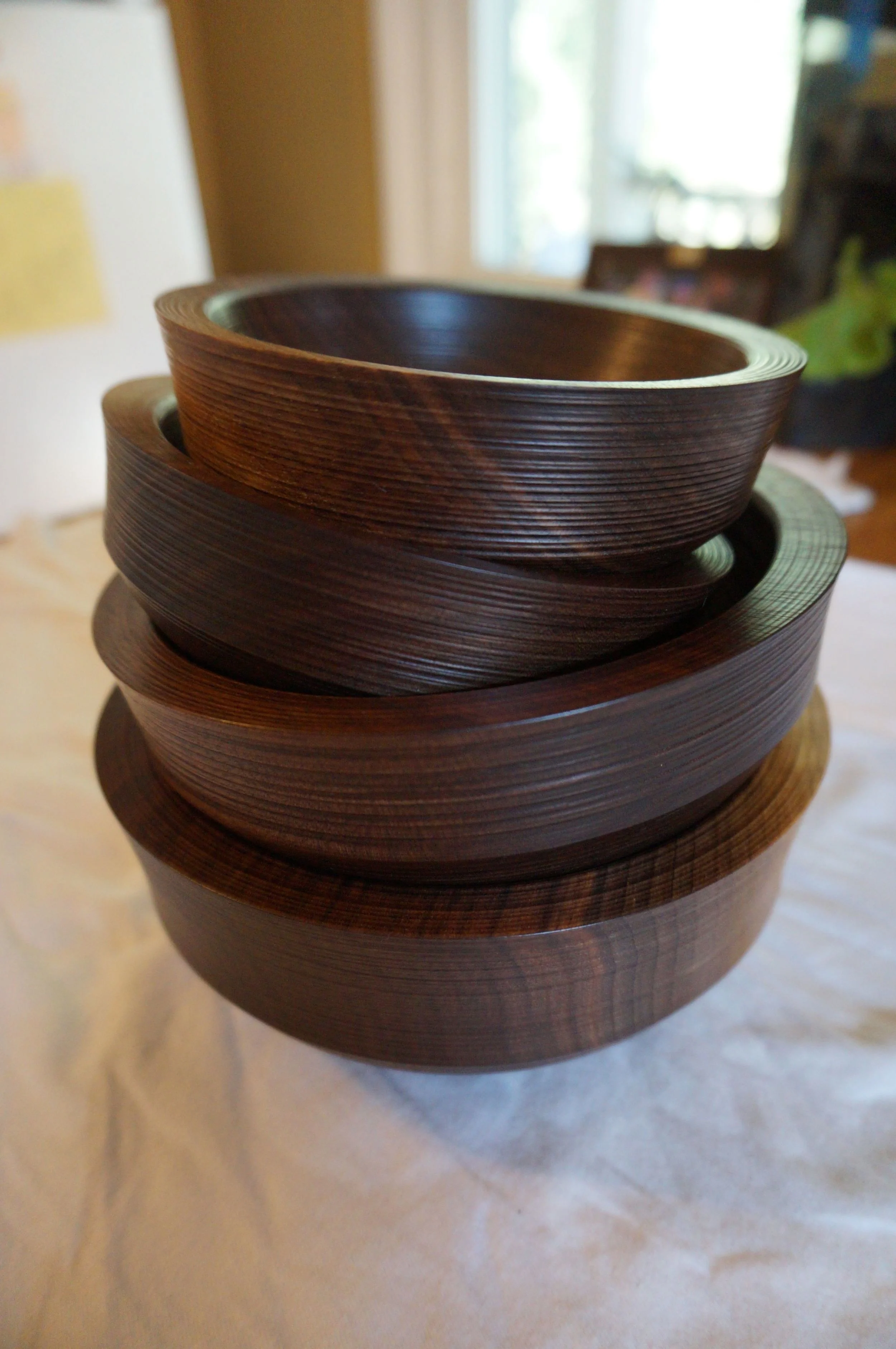 Walnut Bowl Set #1