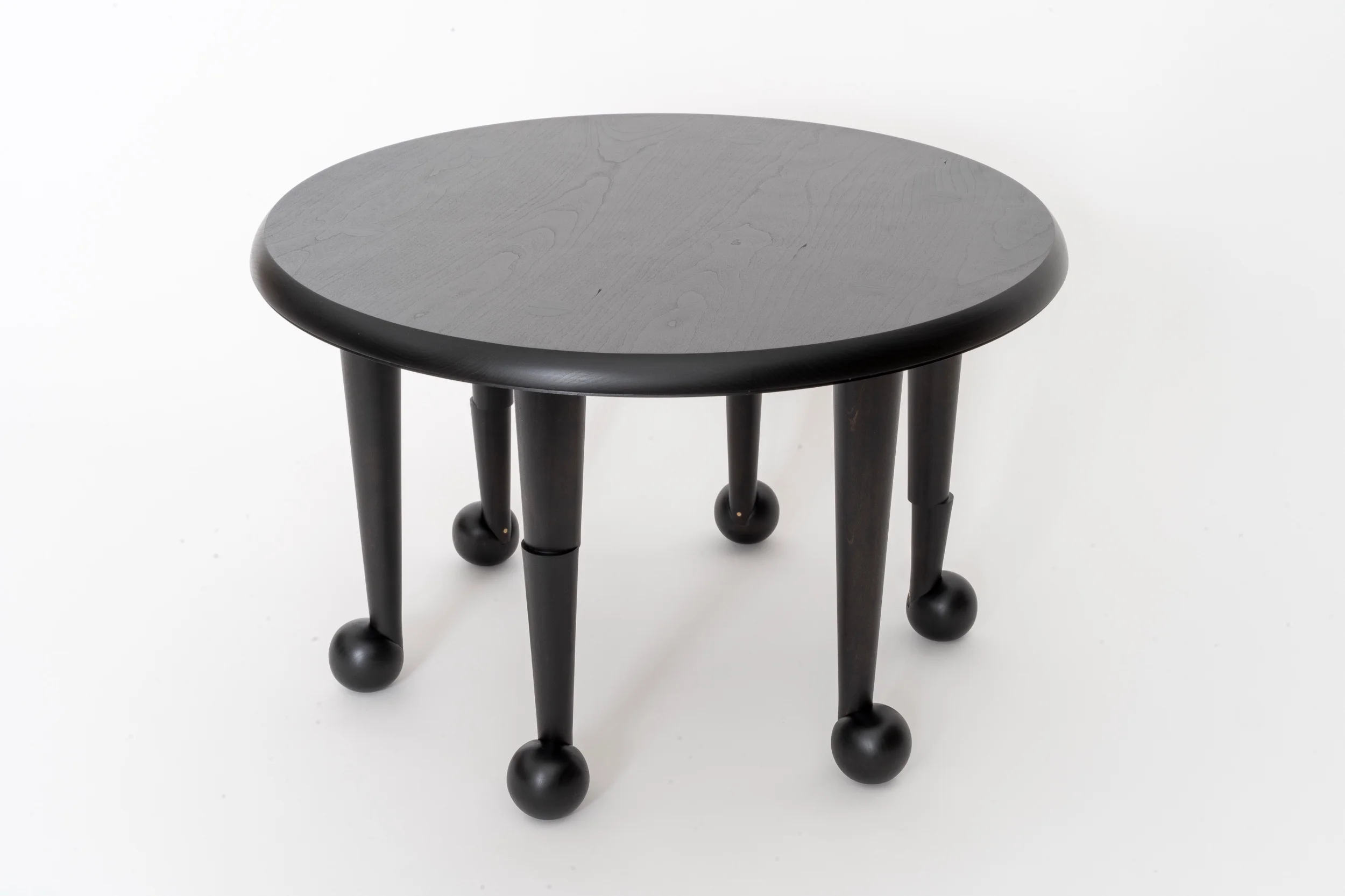 Offset Ball Foot Low Table