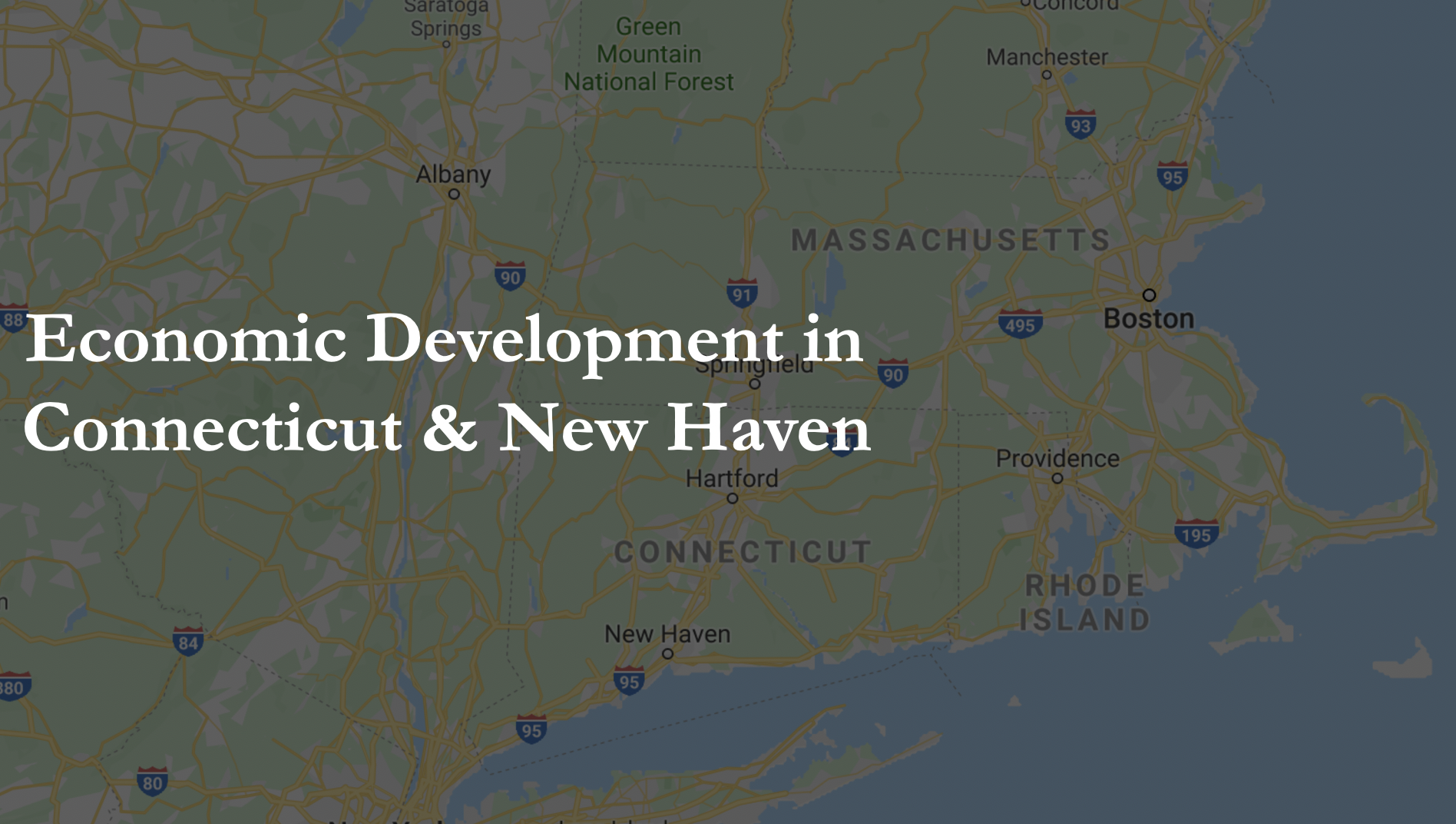 How does development happen in a local context? We will use the specific case studies of Connecticut and New Haven during this session to describe how a post-industrial state is looking to develop opportunities that allow their cities to remain econ