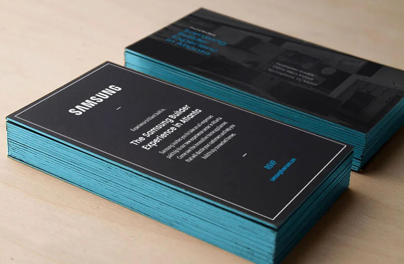 Samsung Builder Showroom Invitation