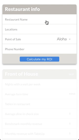 Interactive Wireframe Prototype