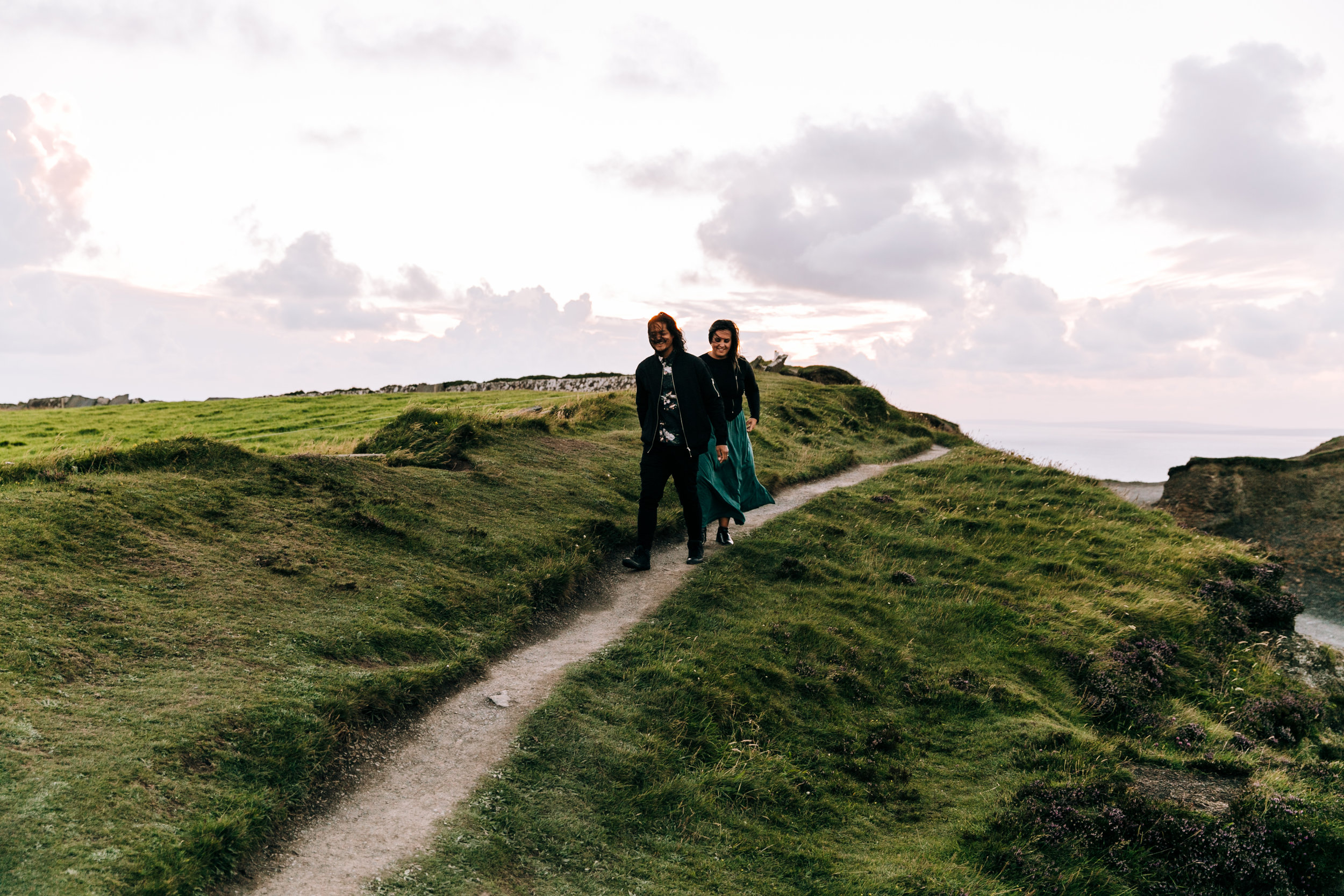 Ireland Engagement Photographer, Cliffs of Moher Engagement Photographer, Engagement Photos at Cliffs of Moher, Ireland Anniversary Photographer, Cliffs of Moher Anniversary Photographer, Ireland