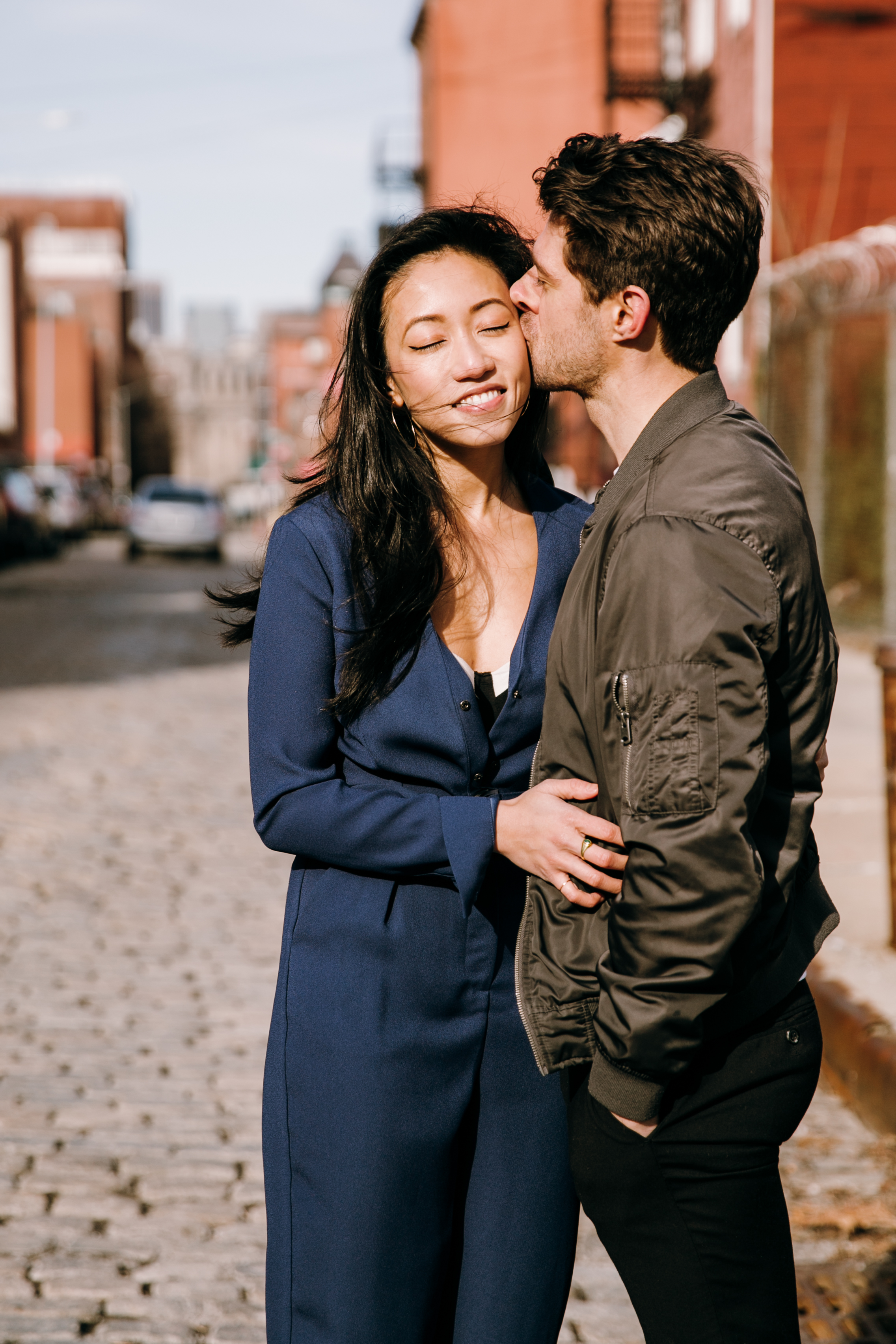 Brookyln engagement photographer, New York engagement photographer, NYC engagement photographer, Brooklyn Bridge engagement session, Brooklyn Bridge, NYC engagement session, DUMBO engagement session