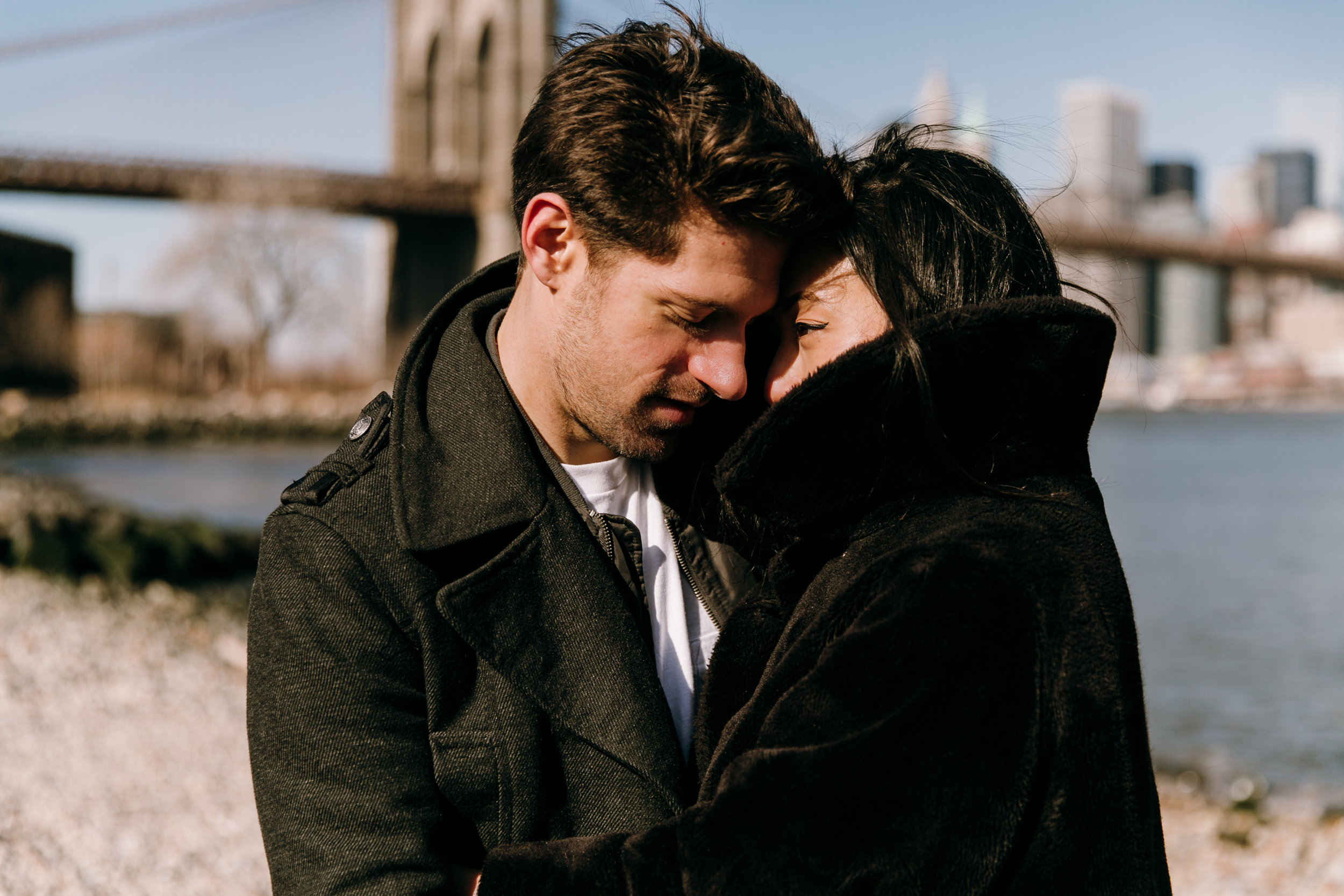 Brookyln engagement photographer, New York engagement photographer, NYC engagement photographer, Brooklyn Bridge engagement session, Brooklyn Bridge, NYC engagement session, DUMBO engagement session