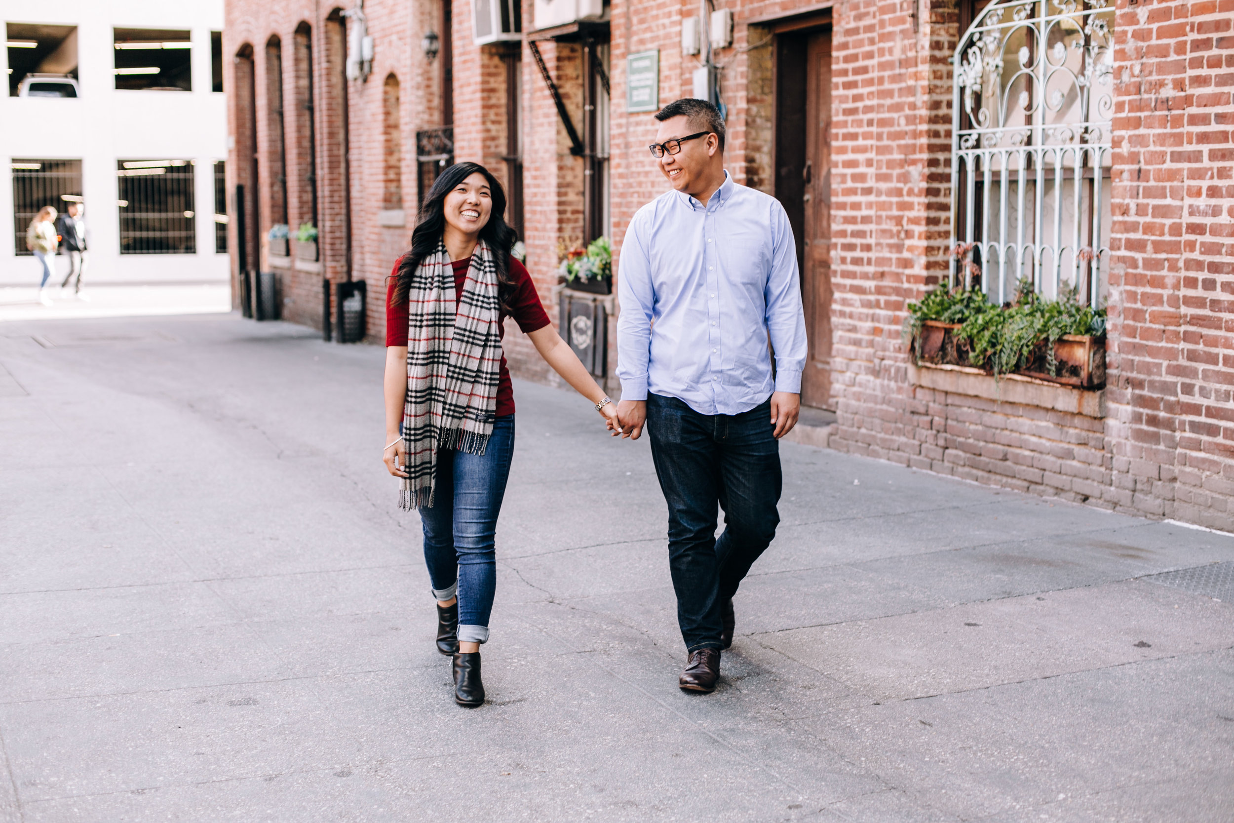 Pasadena engagement photographer, Southern California engagement photographer, Los Angeles engagement photographer, Old Town Pasadena engagement session, LA engagement, SoCal engagement photographer