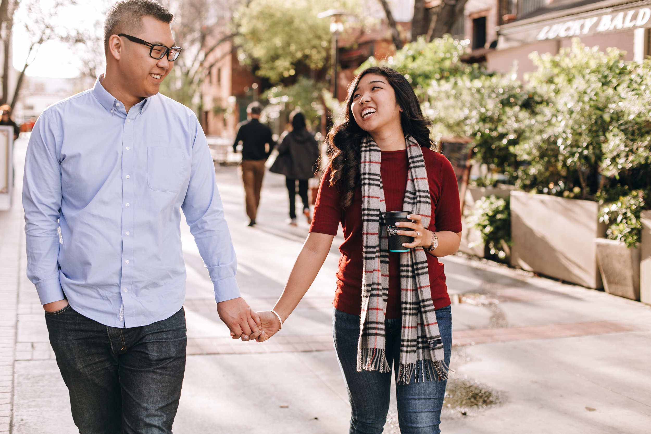 Pasadena engagement photographer, Southern California engagement photographer, Los Angeles engagement photographer, Old Town Pasadena engagement session, LA engagement, SoCal engagement photographer