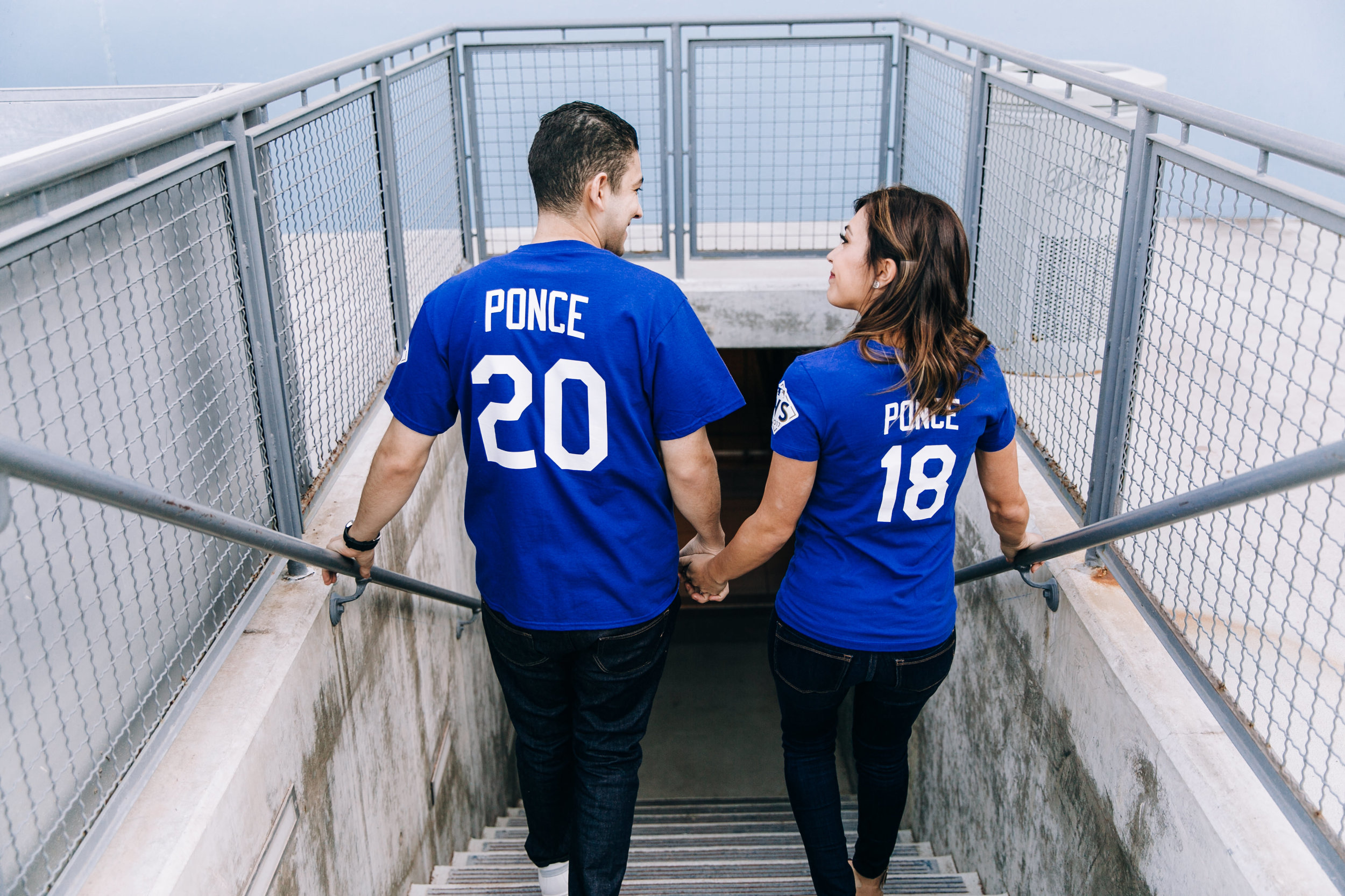 Los Angeles engagement photographer, Southern California engagement photographer, LA engagement photographer, Dodger Stadium engagement session, Dodgers, SoCal engagement photographer, LA Dodgers