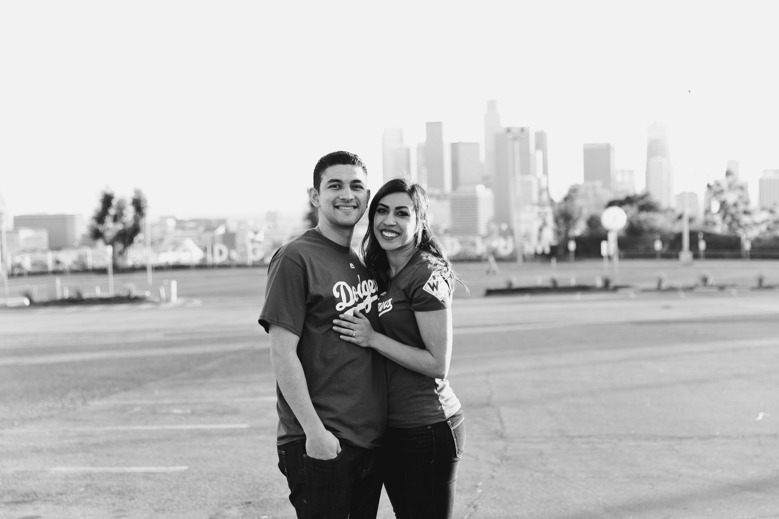 Los Angeles engagement photographer, Southern California engagement photographer, LA engagement photographer, Dodger Stadium engagement session, Dodgers, SoCal engagement photographer, LA Dodgers