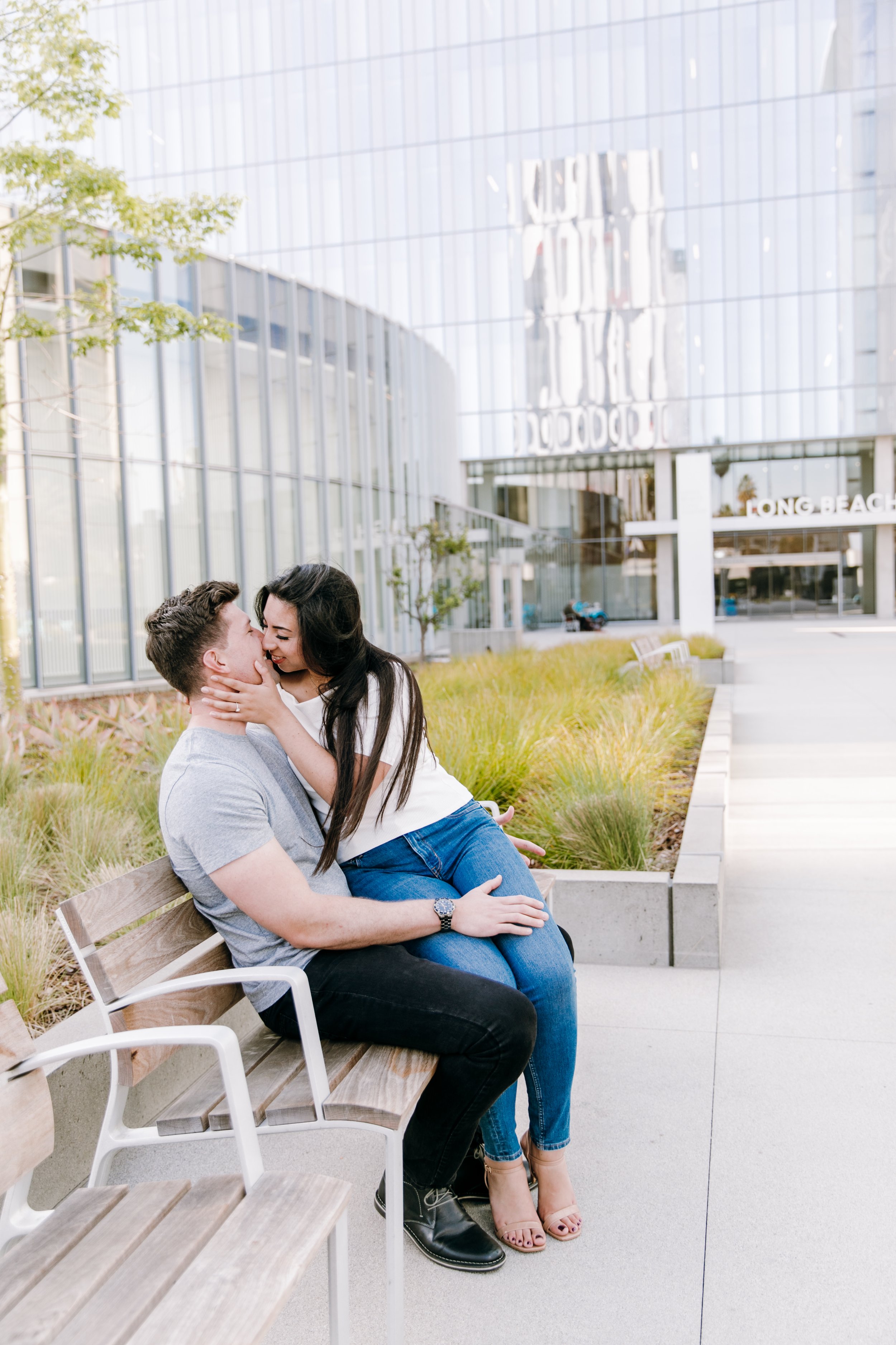 Orange County engagement photographer, OC engagement photographer, Long Beach engagement photographer, Long Beach City Hall Engagement Session, Southern California Engagement Photographer