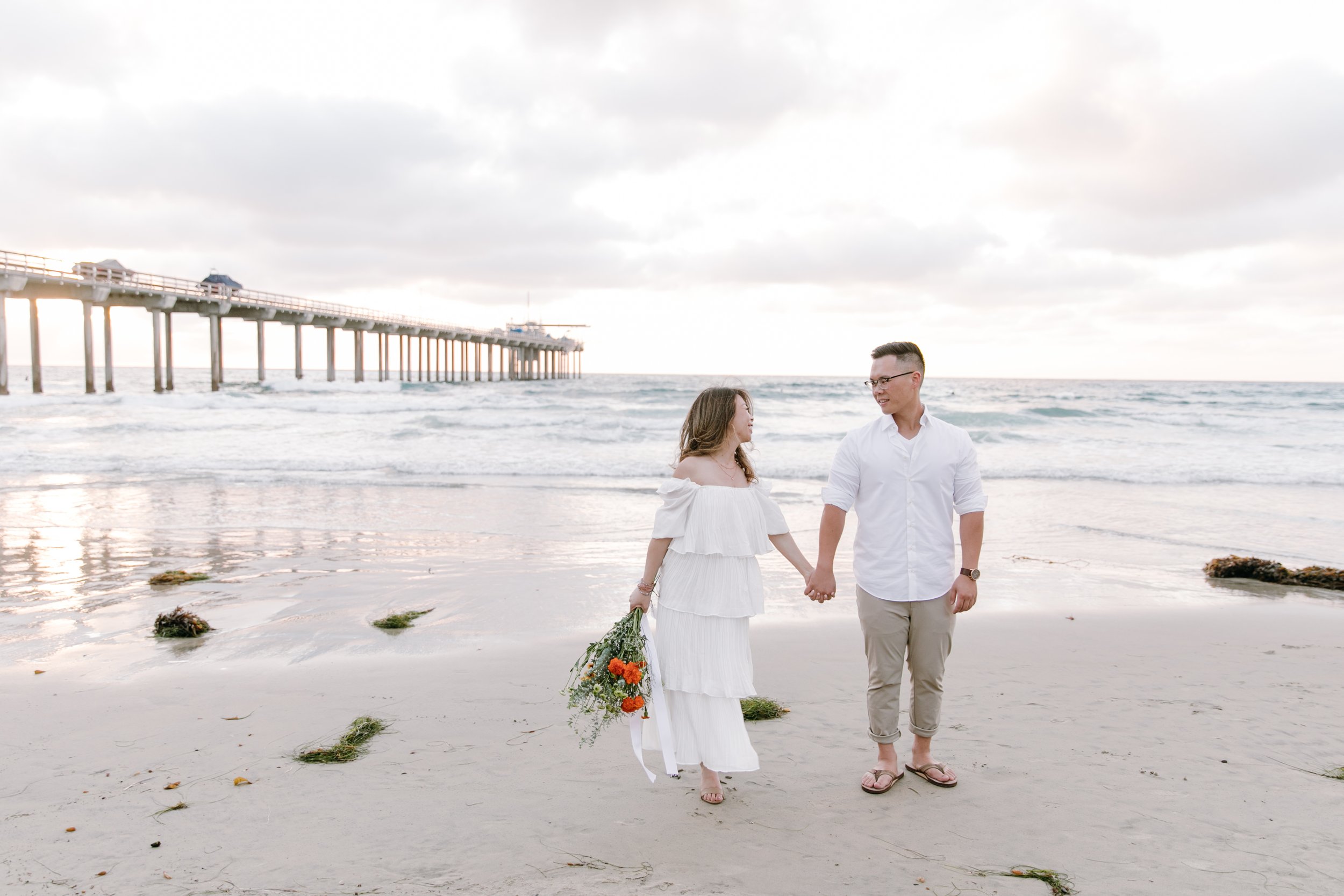 San Diego engagement photographer, SD Engagement photographer, La Jolla engagement photographer, La Jolla engagement session, Southern California Engagement Photographer, Scripps Pier Engagement