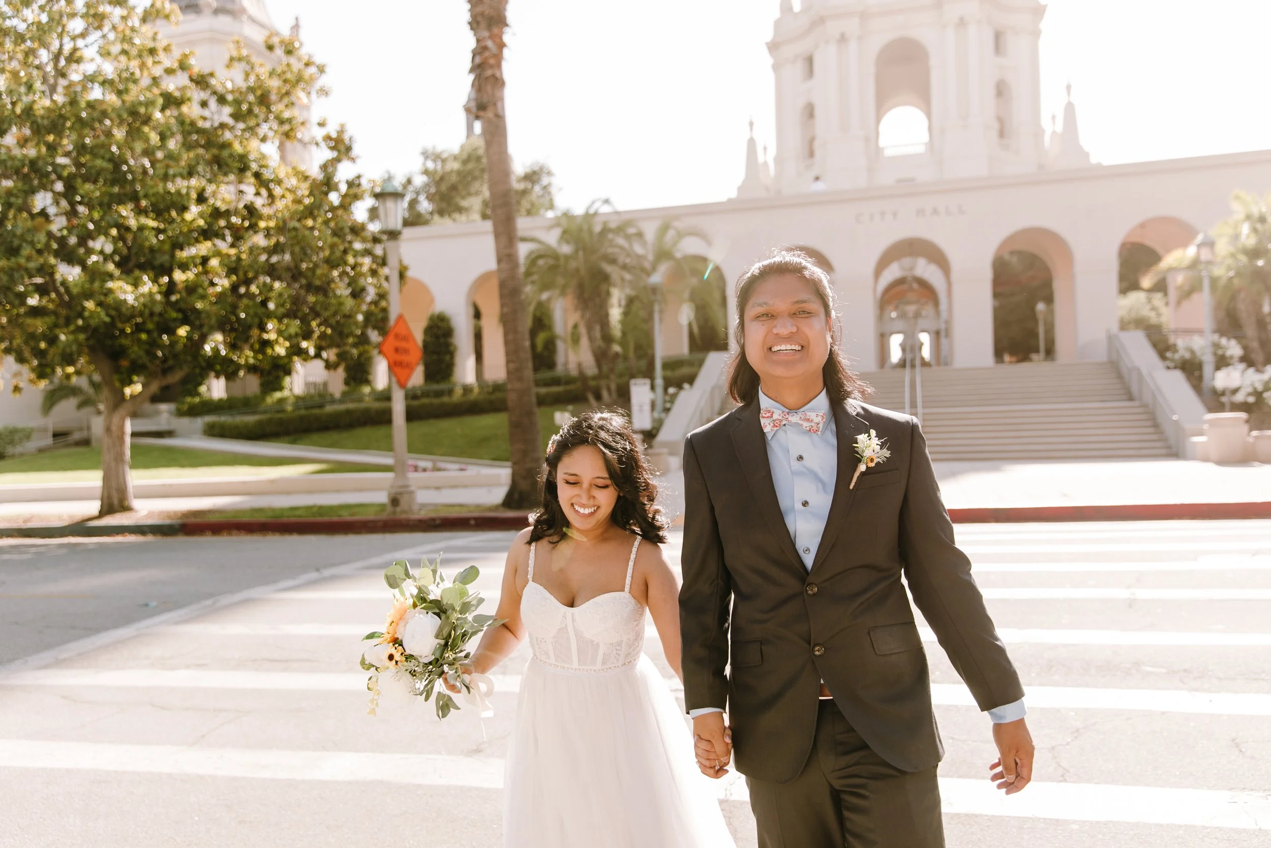 Pasadena Elopement Photographer, Pasadena Wedding Photographer, Los Angeles Elopement Photographer, Pasadena City Hall Wedding Photographer, Pasadena City Hall, Southern California Photographer