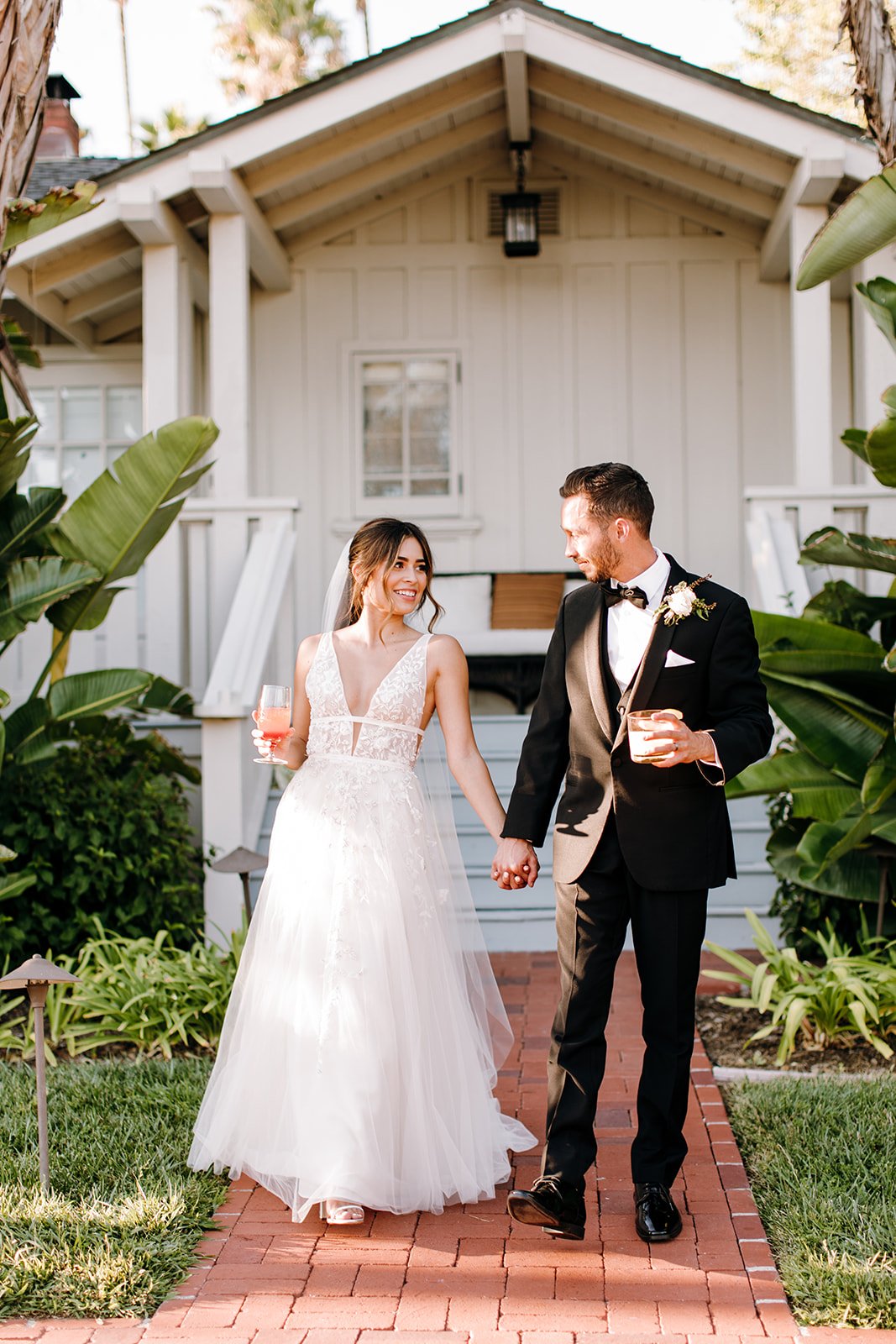 Santa Barbara Wedding, Bride and Groom, California Wedding Photographer 