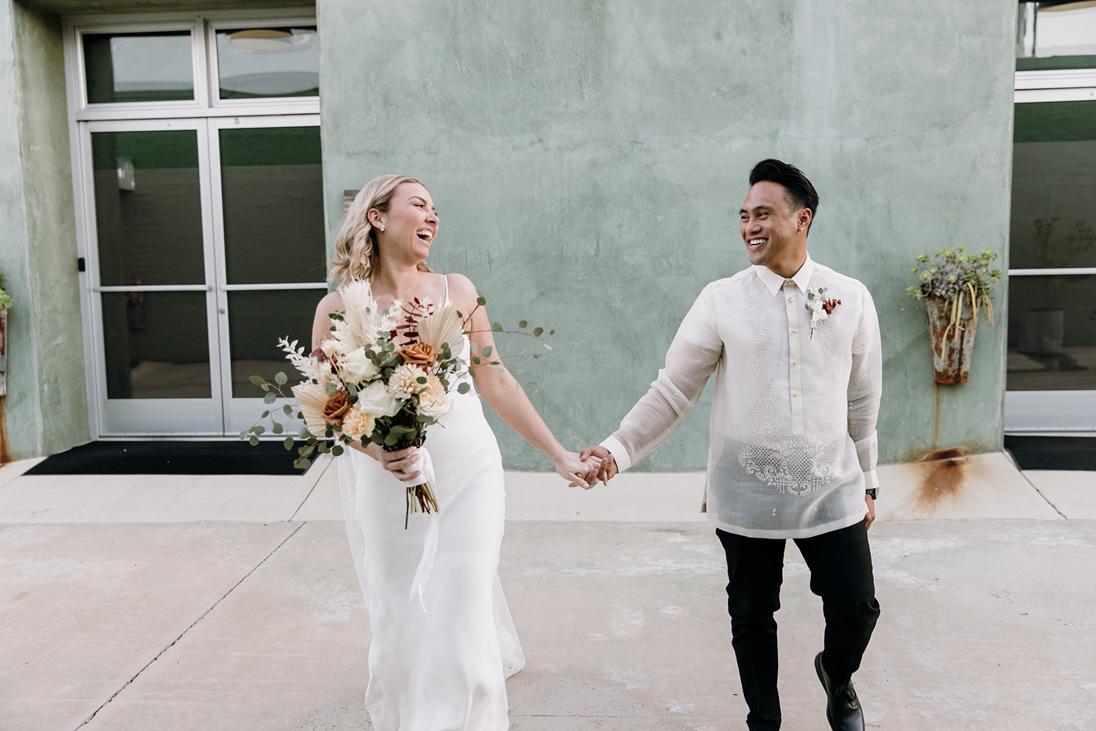 Industrial Modern Wedding At Forme LA: Hope + Patrick’s Wedding Day