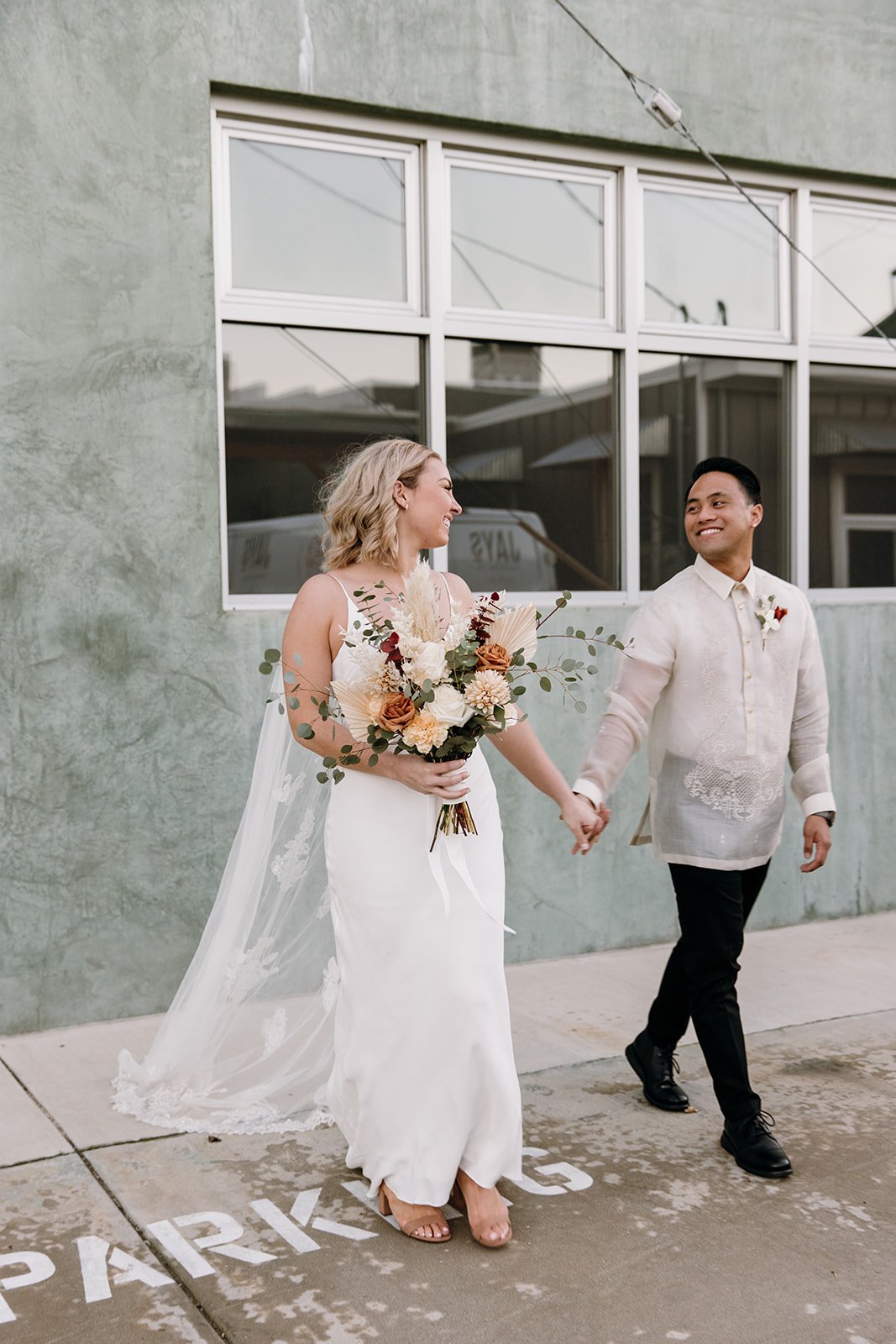 Industrial Modern Wedding At Forme LA: Southern California Wedding Photographer