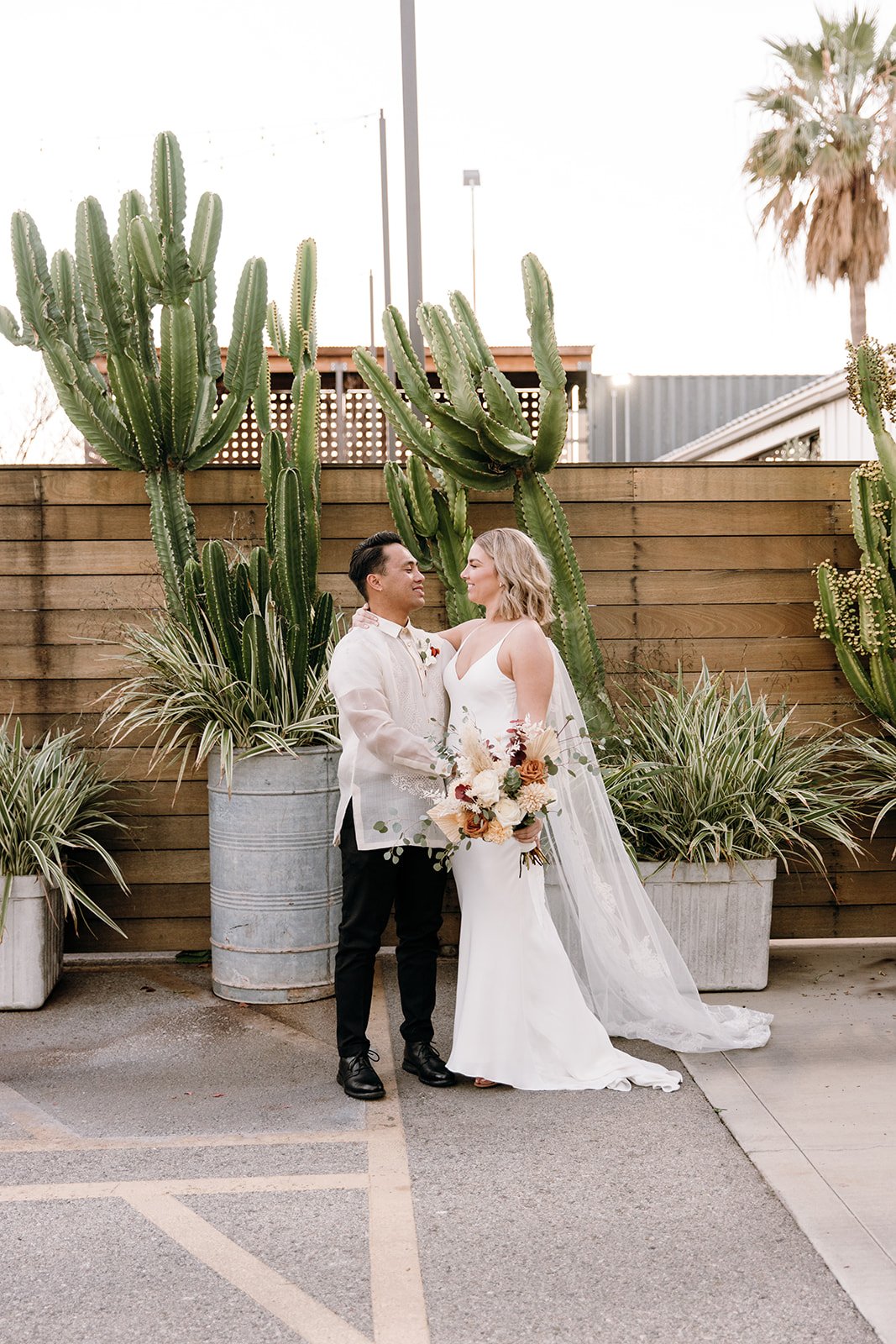 Industrial Modern Wedding At Forme LA: Southern California Wedding Photographer