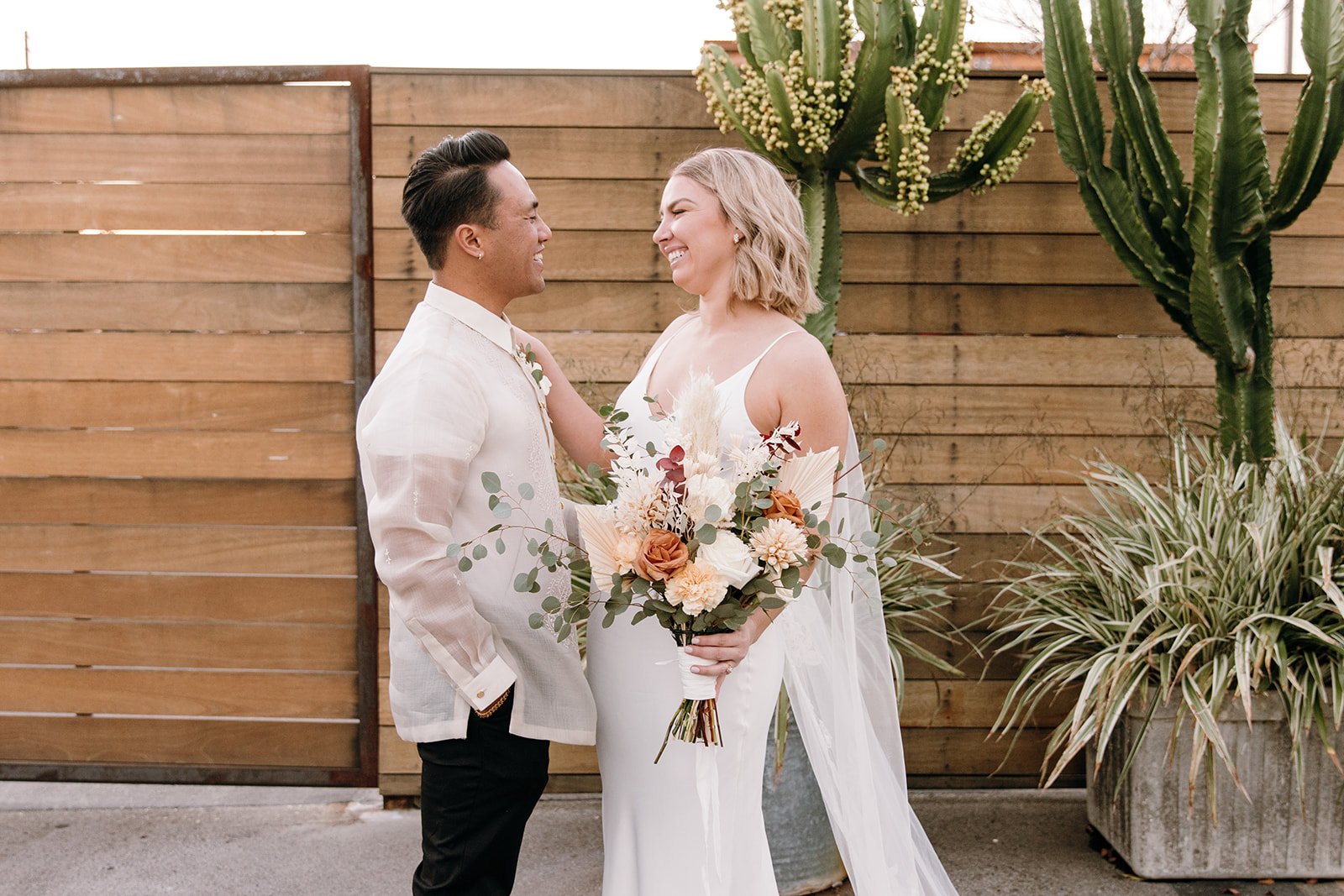 Industrial Modern Wedding At Forme LA: Southern California Wedding Photographer