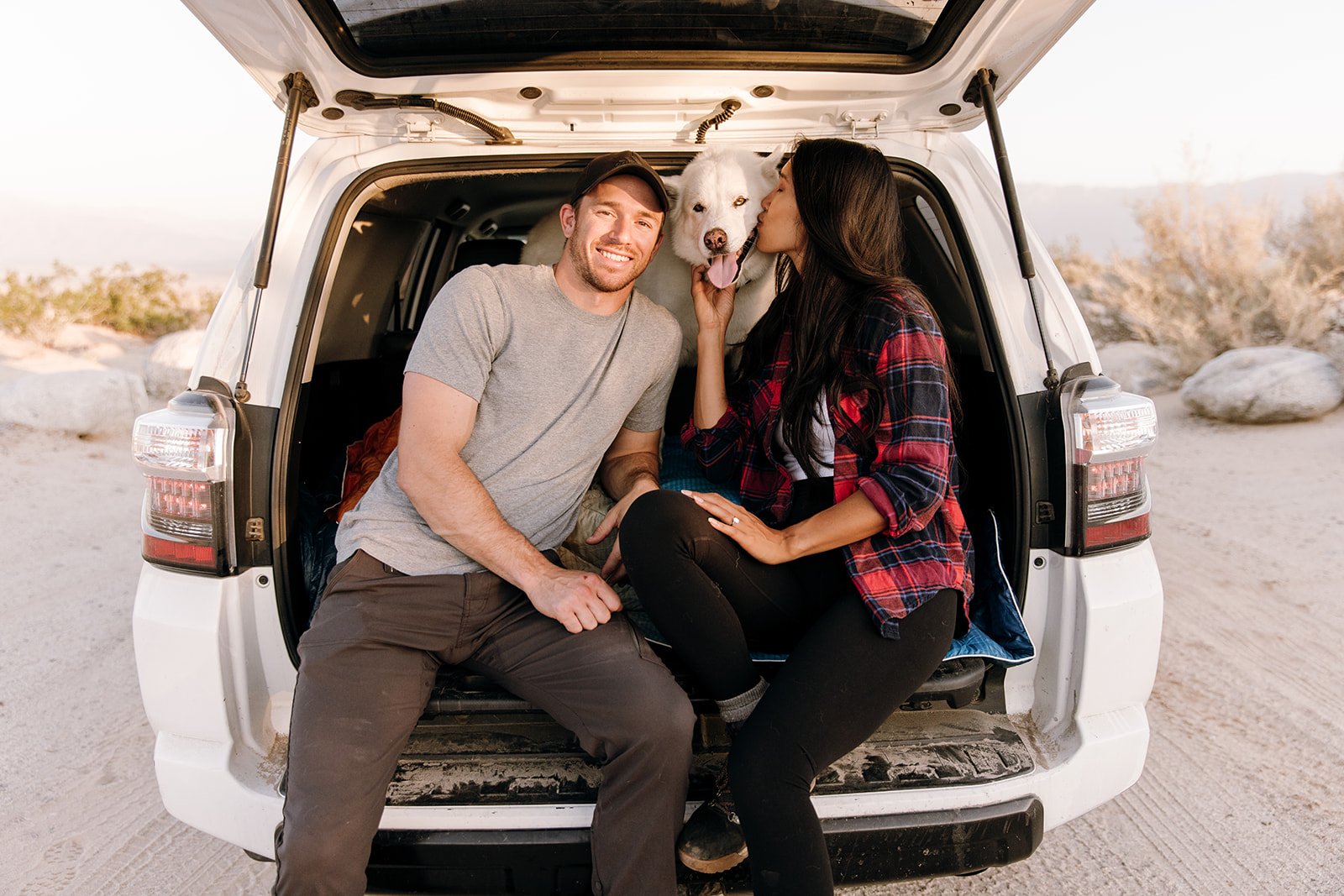 Anza Borrego Engagement Session: Alex + Cynthia’s Desert Engagement Photos