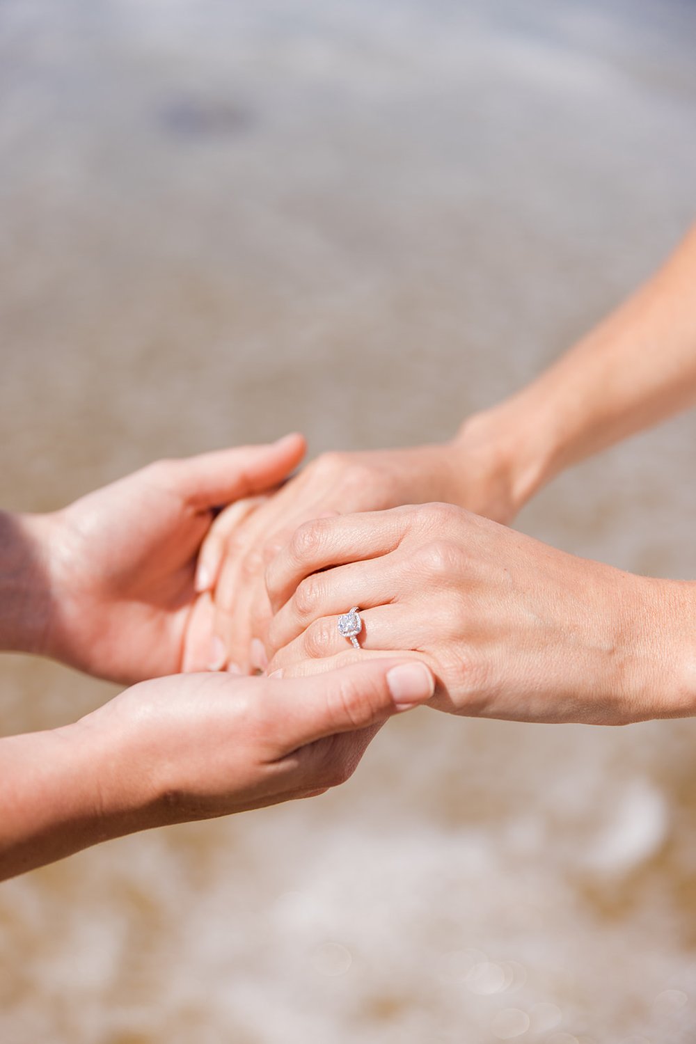 Sunny Crescent Bay Engagement Photos In Laguna Beach