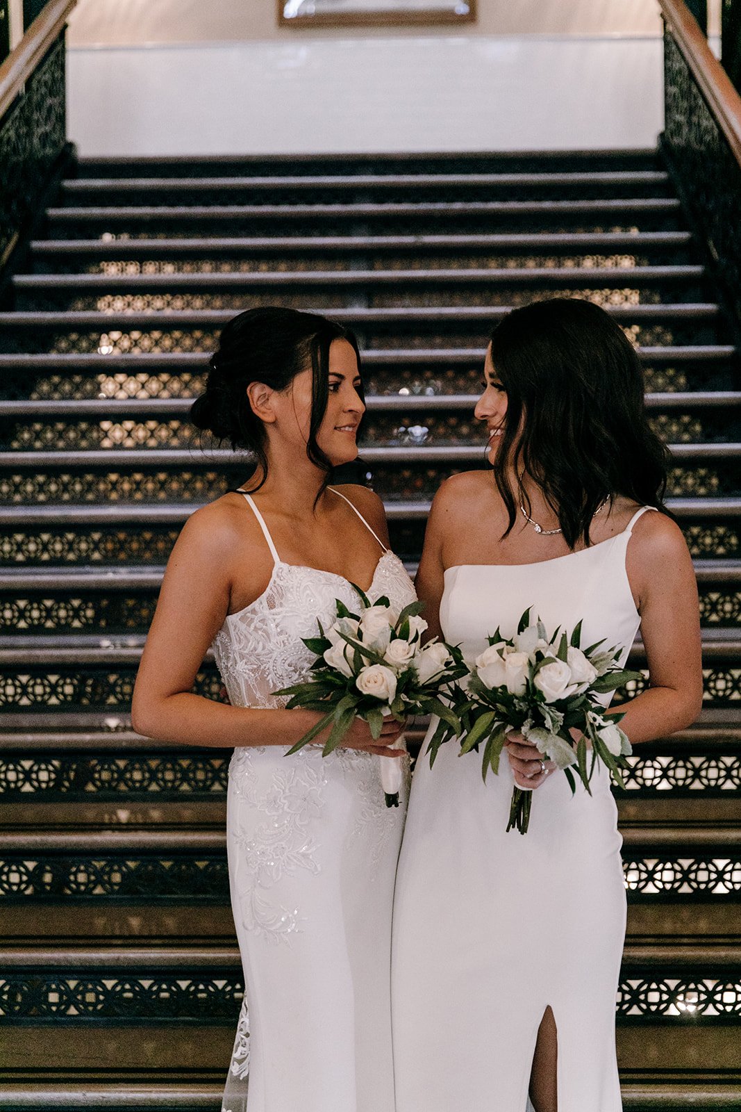 Courthouse Wedding With A Long Beach Art Museum Reception l Orange County Wedding Photographer