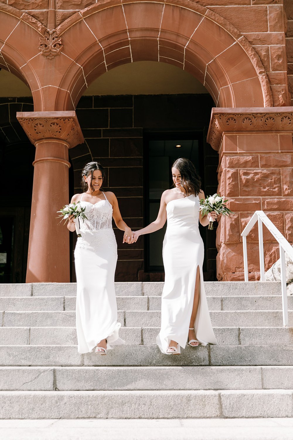 Courthouse Wedding With A Long Beach Art Museum Reception l Orange County Wedding Photographer