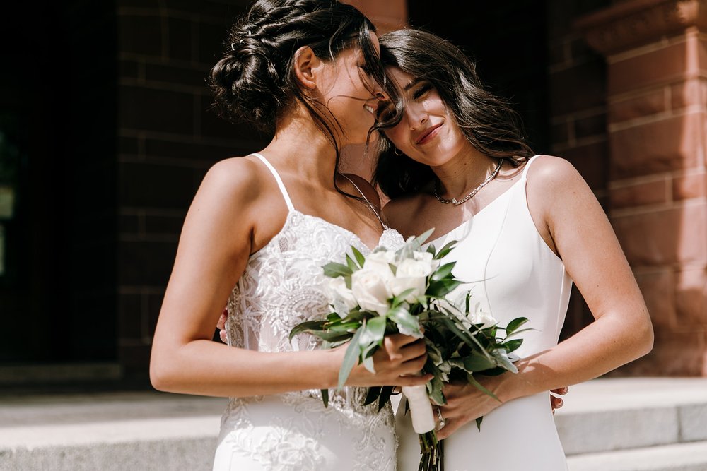 Courthouse Wedding With A Long Beach Art Museum Reception l Orange County Wedding Photographer