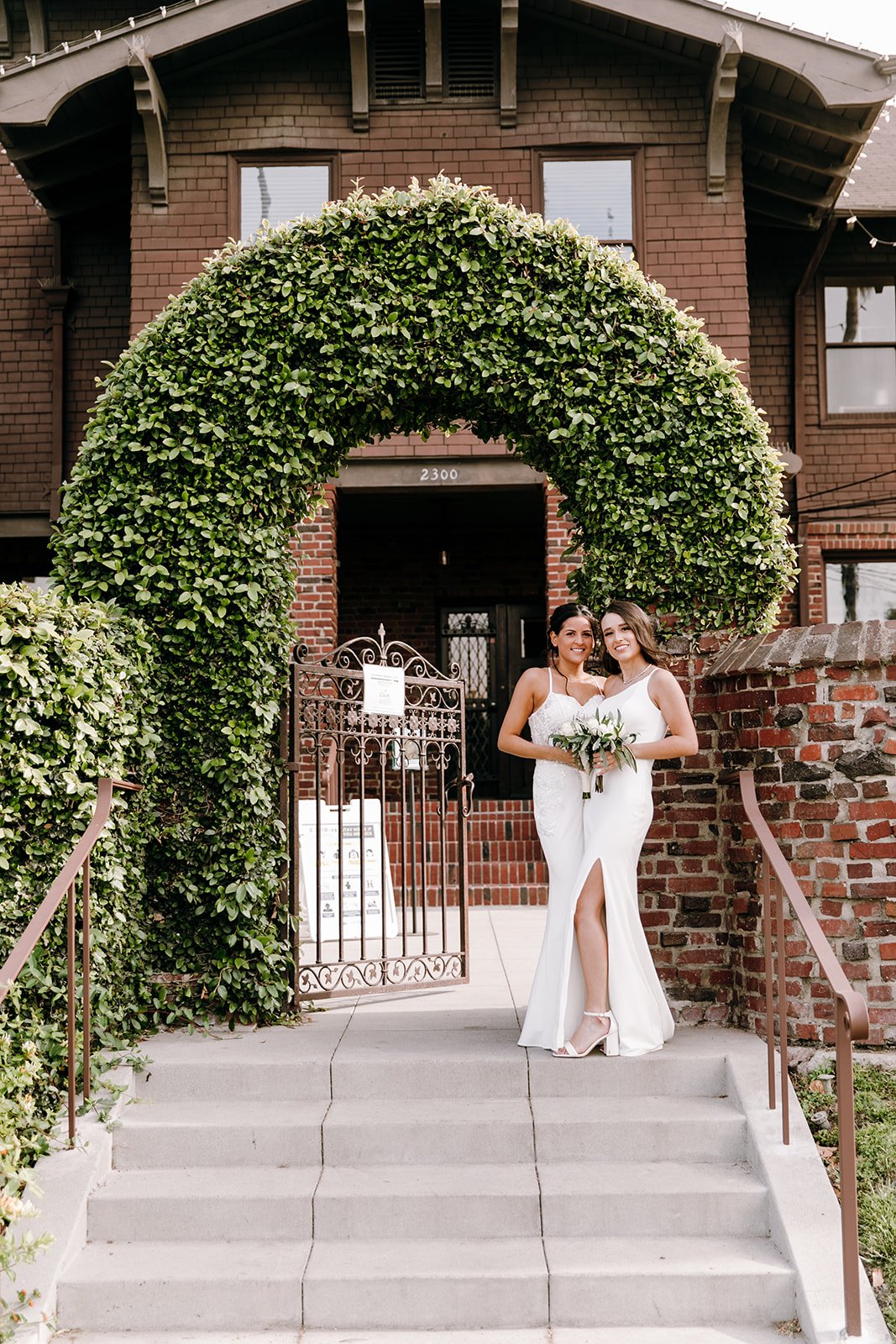 Courthouse Wedding With A Long Beach Art Museum Reception l Orange County Wedding Photographer