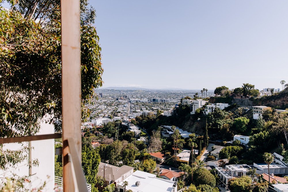 Hollywood Hills At-Home Civil Ceremony