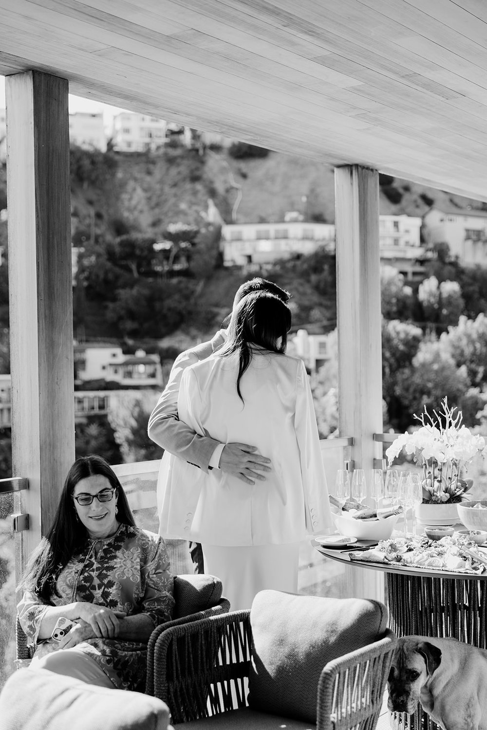 Hollywood Hills At-Home Civil Ceremony