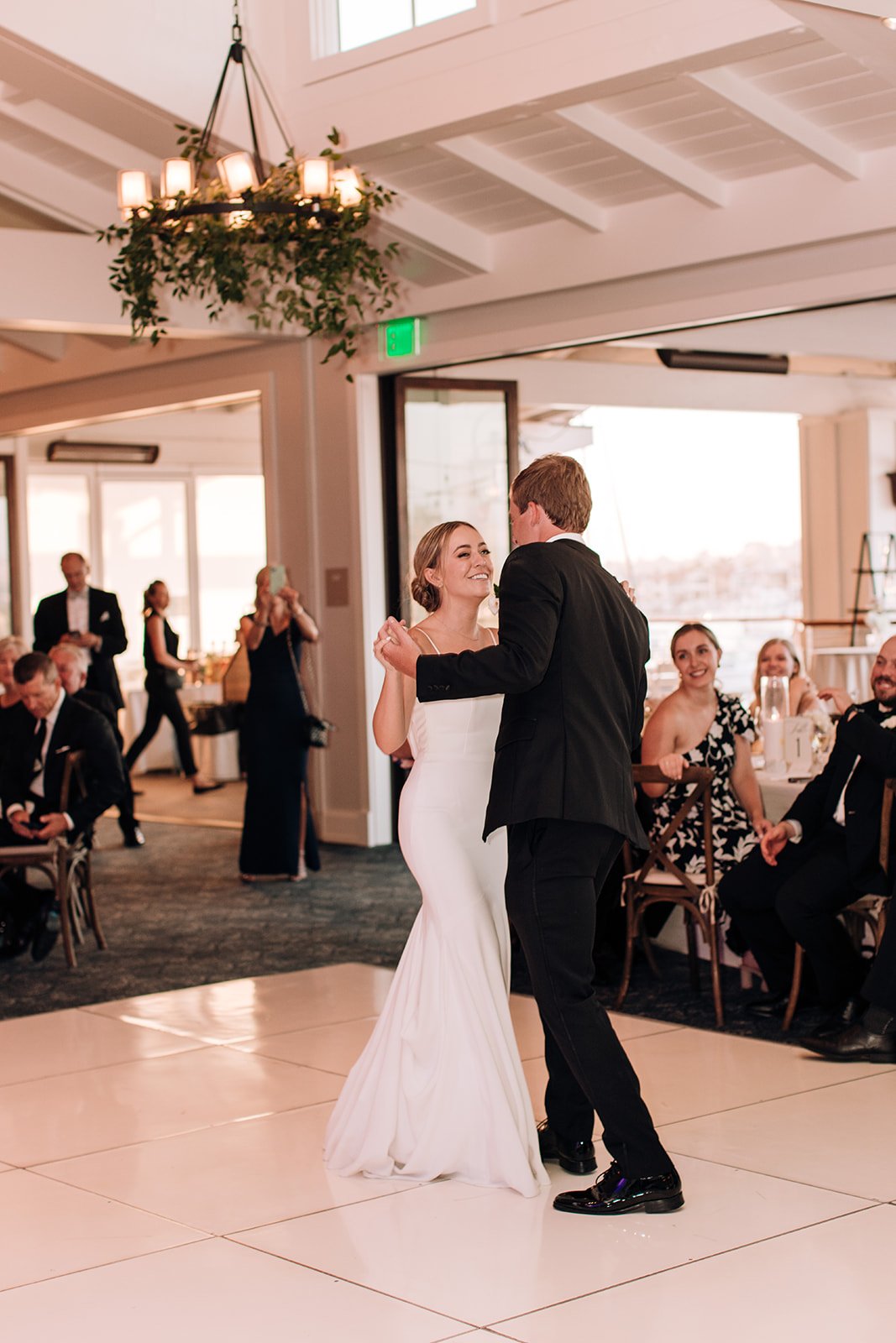 Newport Beach wedding  Christ Church ceremony  Newport Harbor Yacht Club reception  Private boat tour Newport Beach  Candid wedding photography  Timeless wedding photos  Authentic wedding storytelling