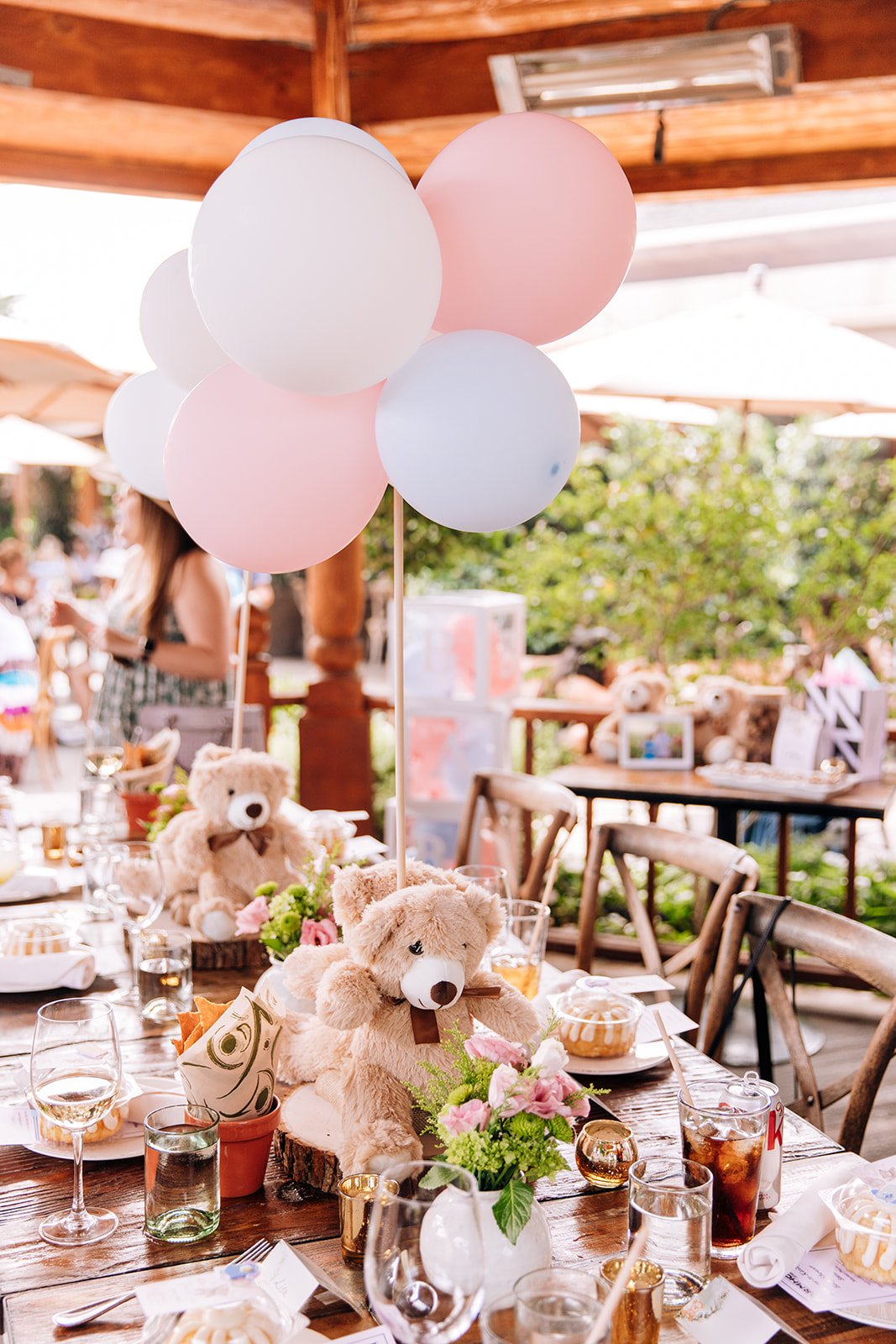 baby shower, co-ed baby shower, Rogers Garden’s baby shower, baby shower ideas, baby shower themes, baby shower games, clubhouse baby shower, girls only baby shower, Orange County baby shower