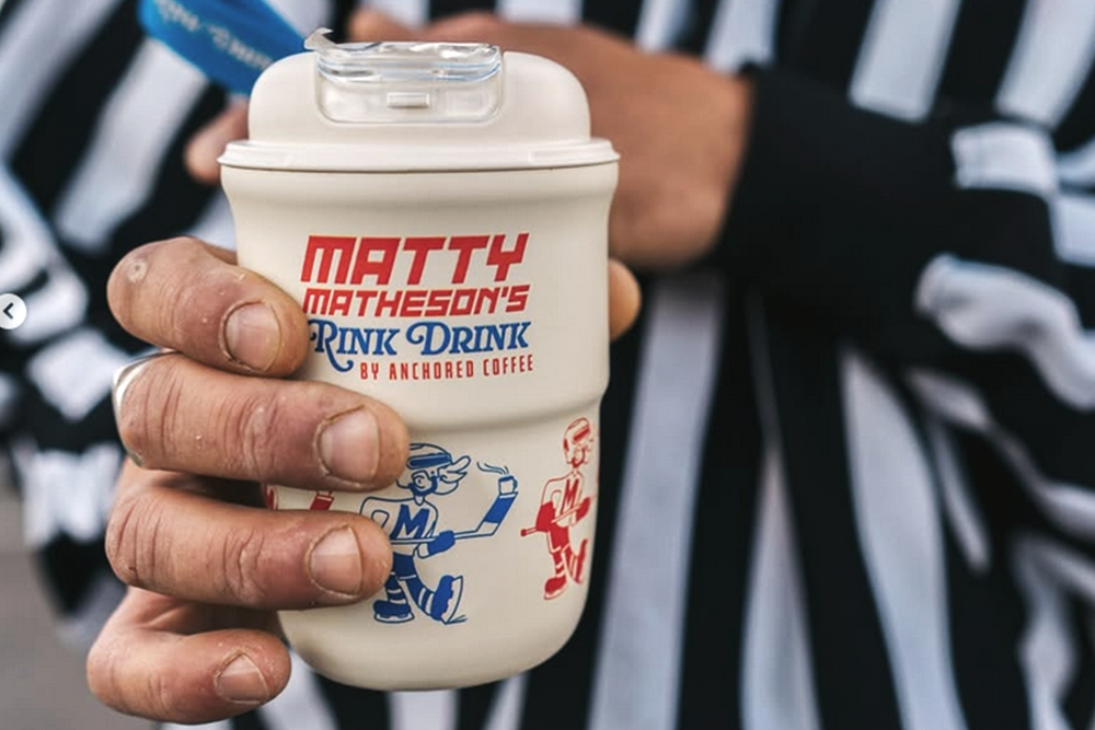 Matty Matheson custom travel mug