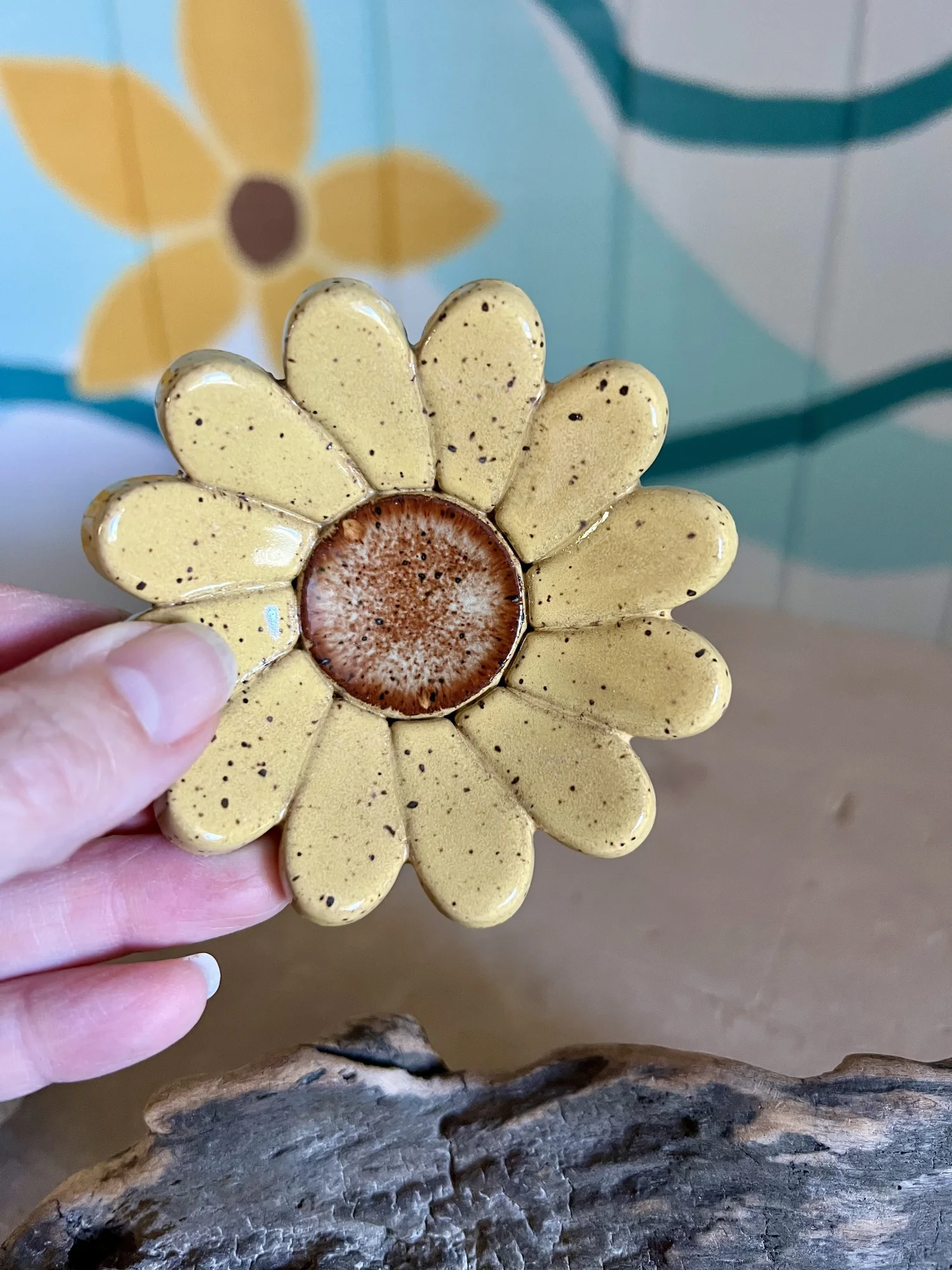 Daisy Jewelry Dish — Swell Ceramics