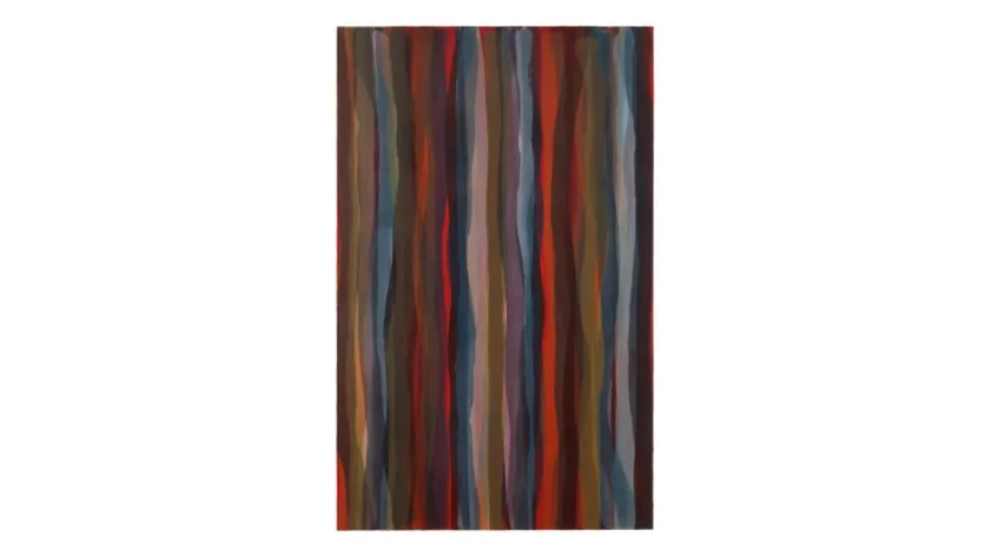 Brushstrokes in Different Colors in Two Directions: one plate, 1993