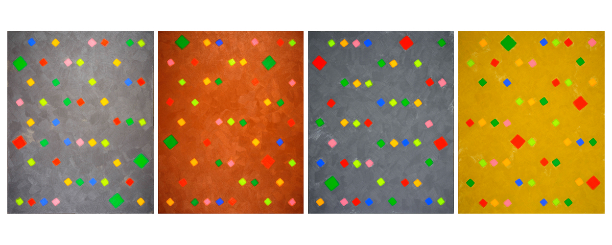 Metal Series: Silver, Copper, Pewter, Gold, 2018