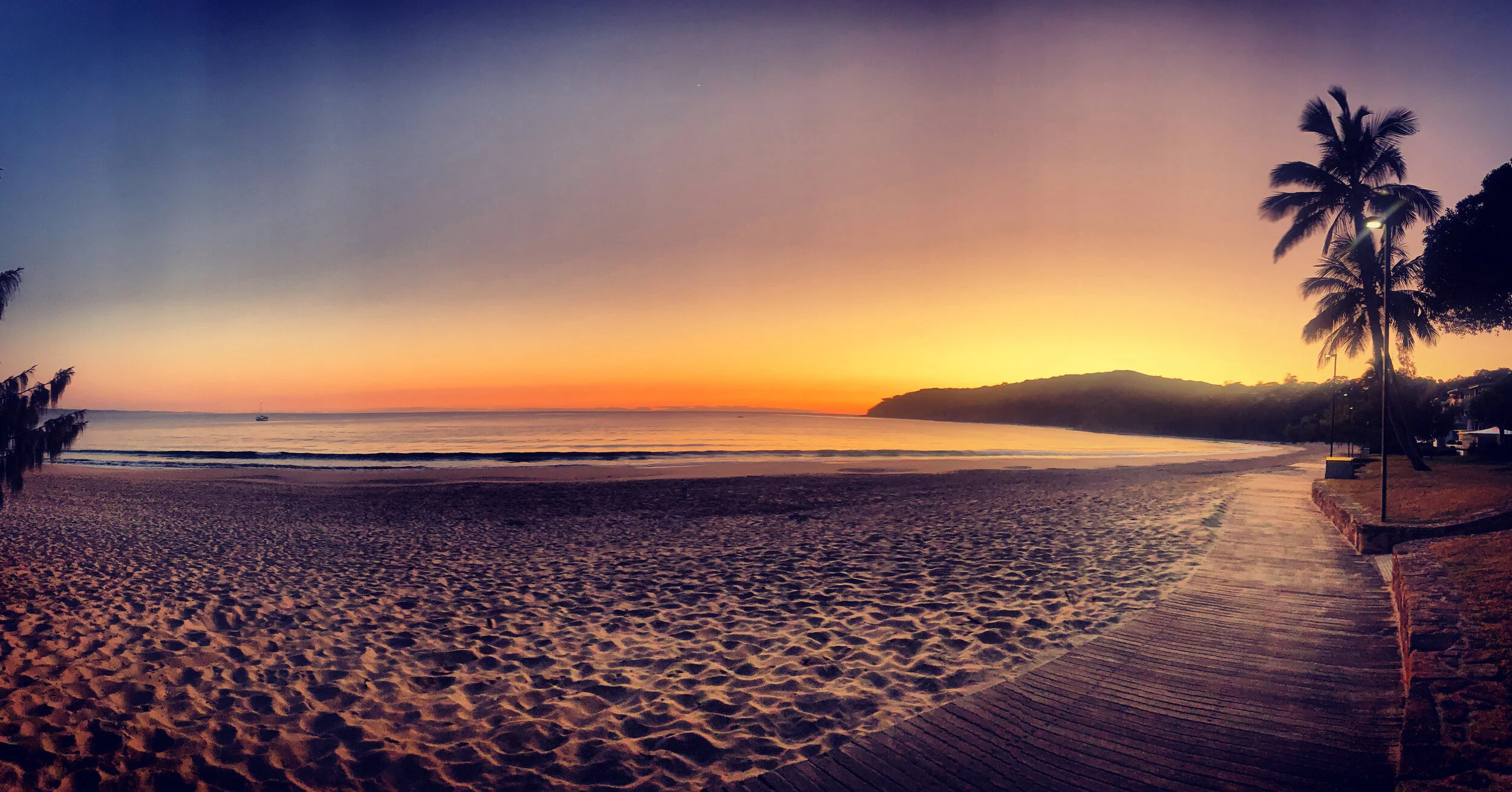Beach sunrise