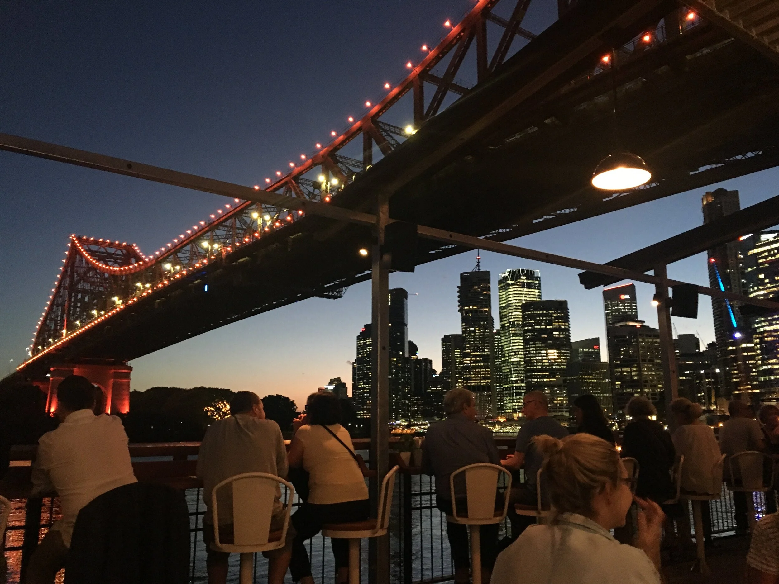 Story Bridge at Christmas