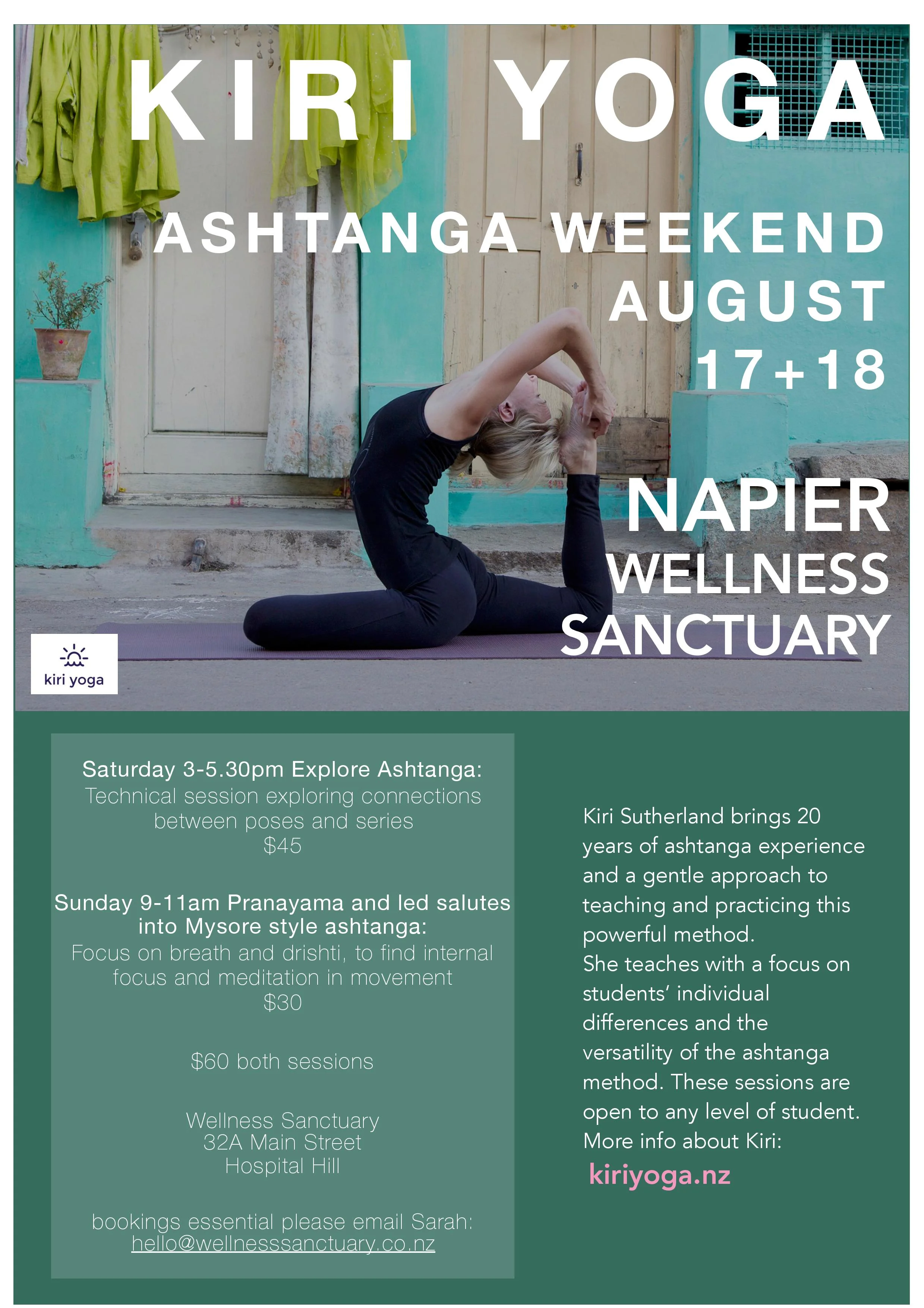 Kiri Yoga Napier
