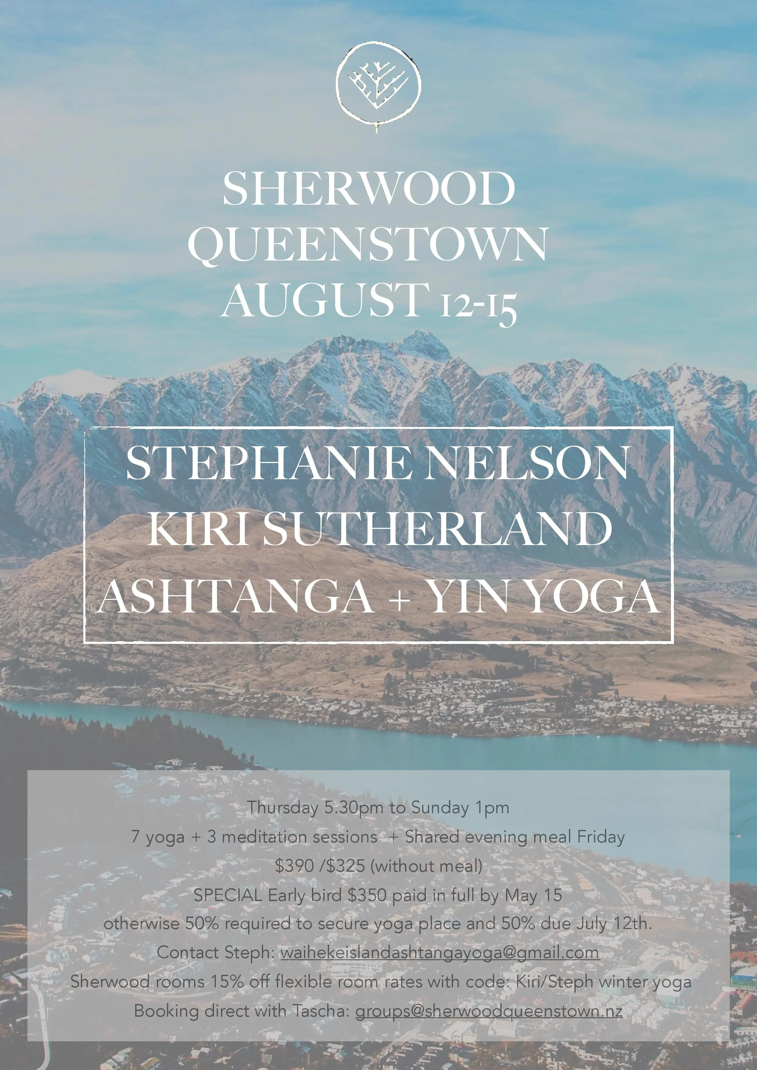 Kiri + Steph at Sherwood Queenstown