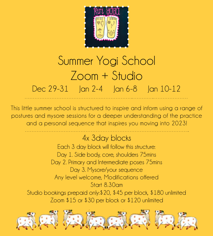 Summer Yogi School