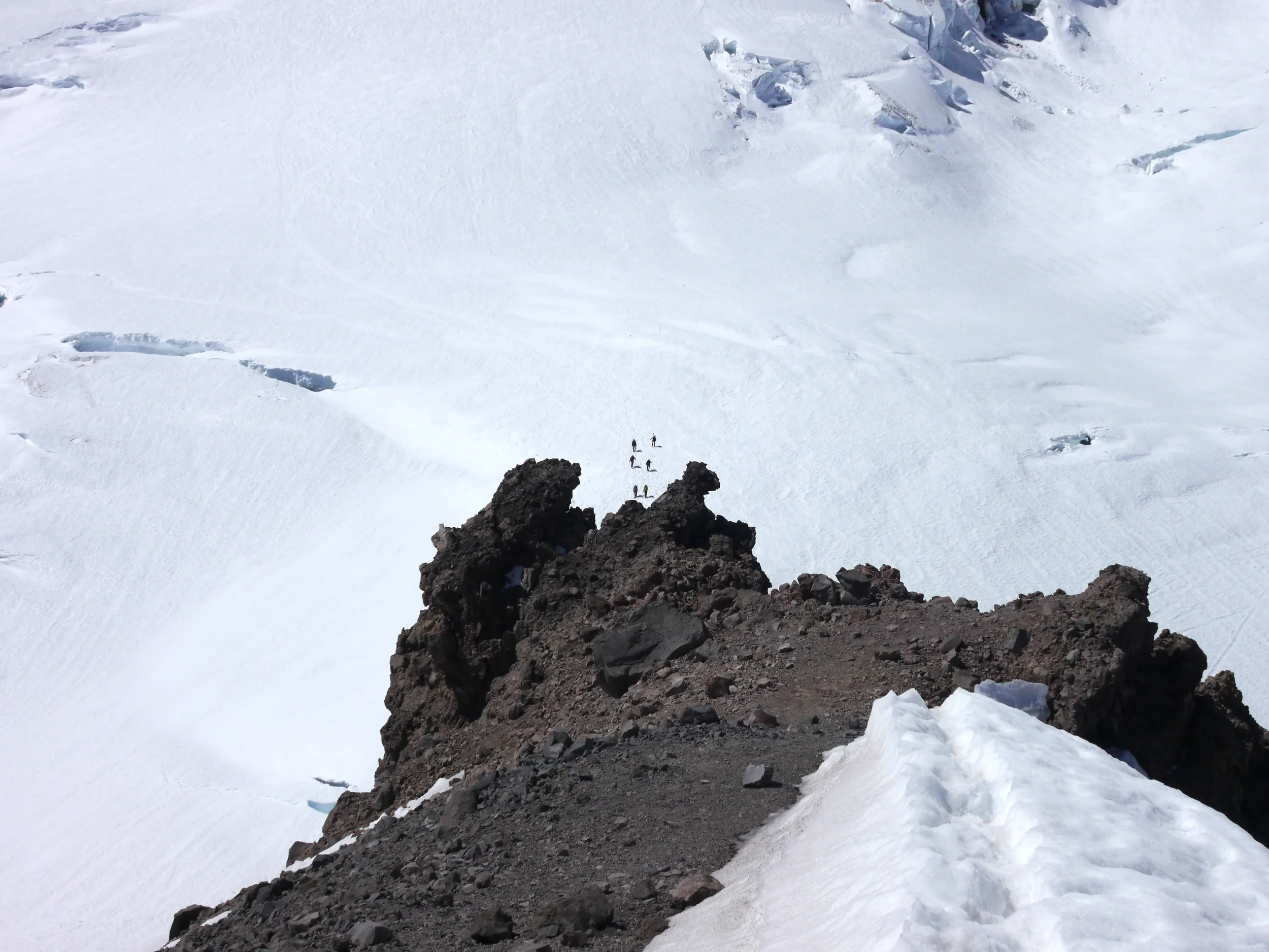 climbers approach Camp Schurman.jpg