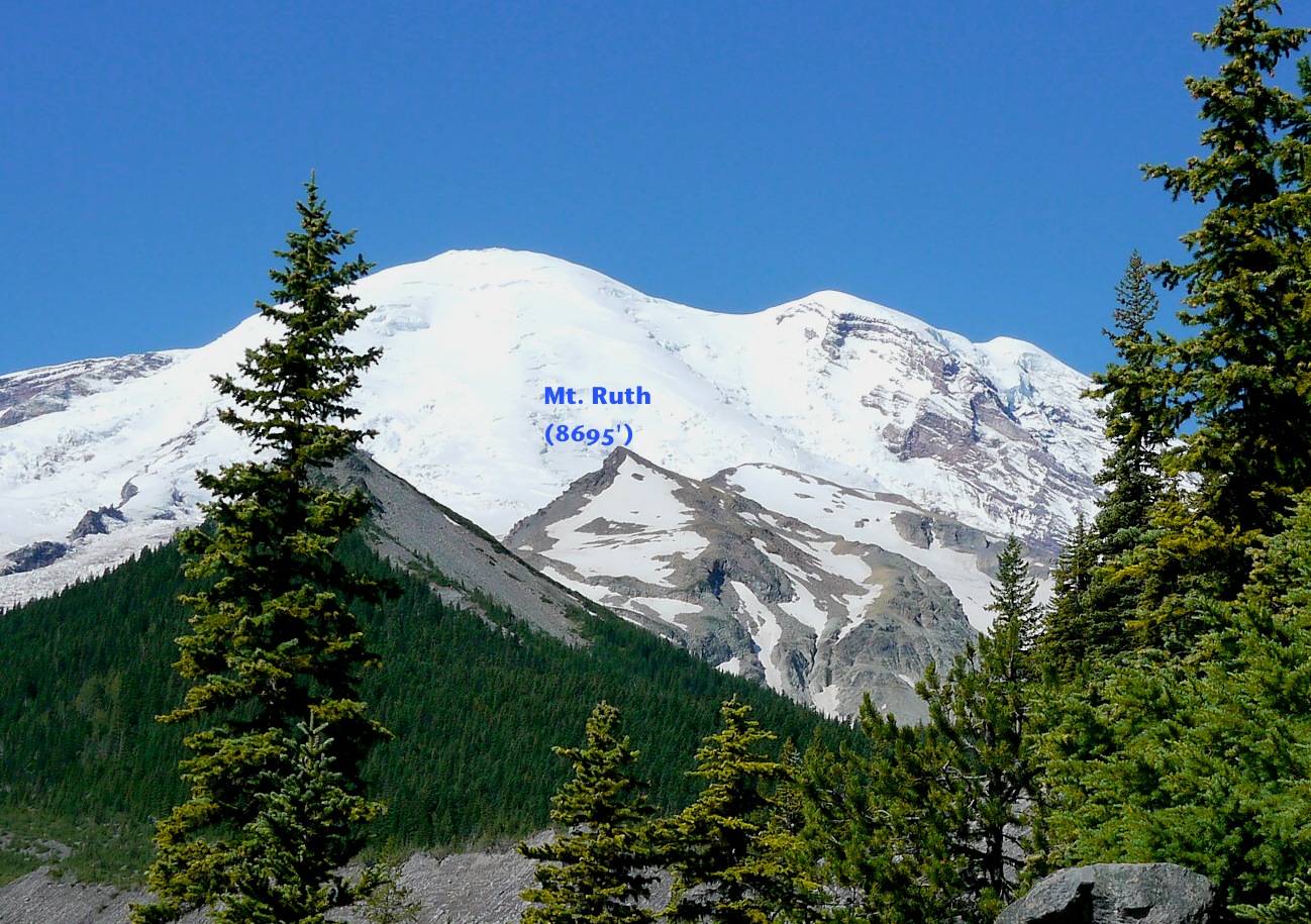 Mt. Ruth to the left of Steamboat Prow