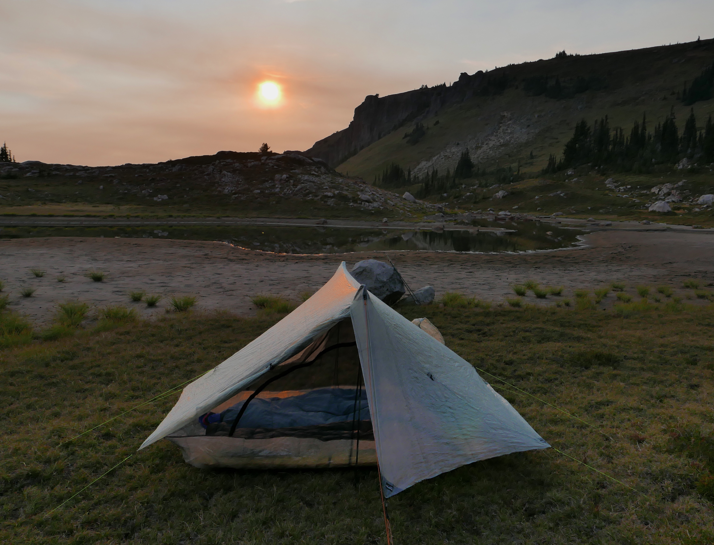 campsite near Windy Gap
